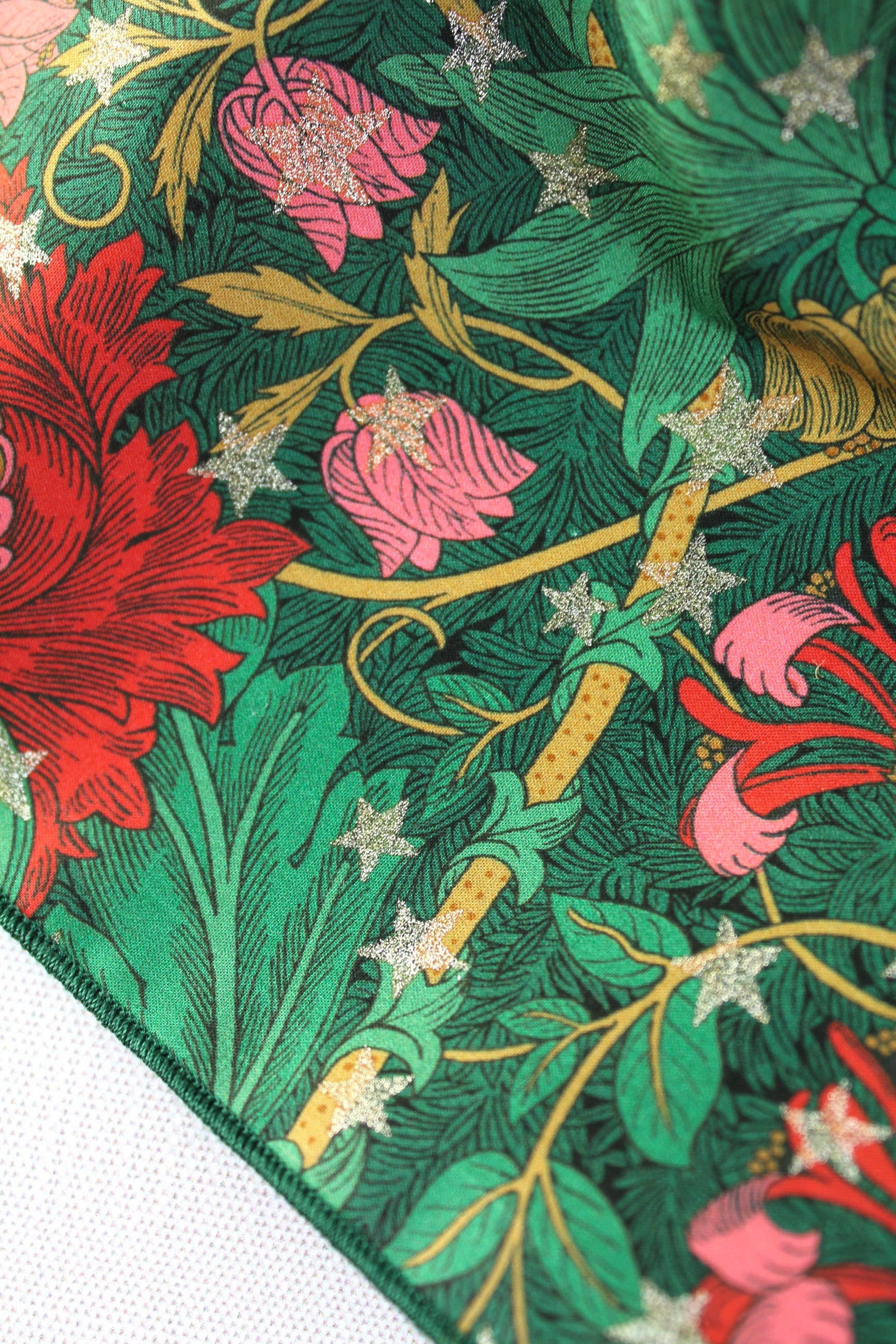 March Sparkle Liberty Tana Lawn™ Kerchief in Red