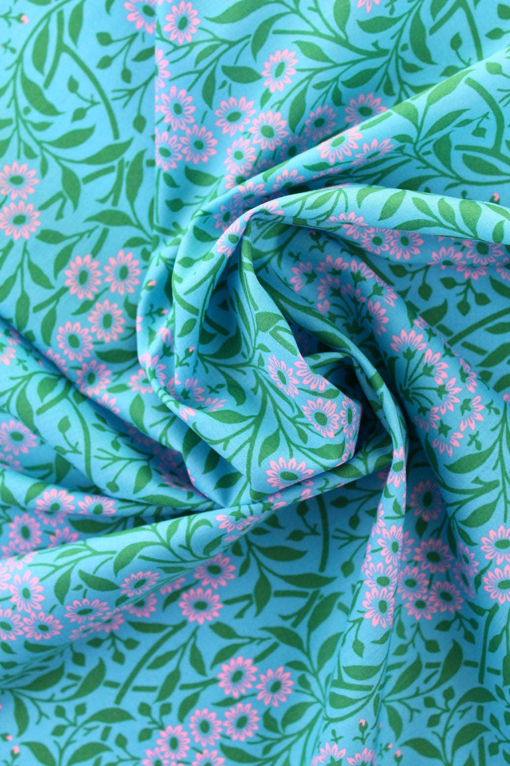 Michaelmas Daisy Cotton Lawn Kerchief