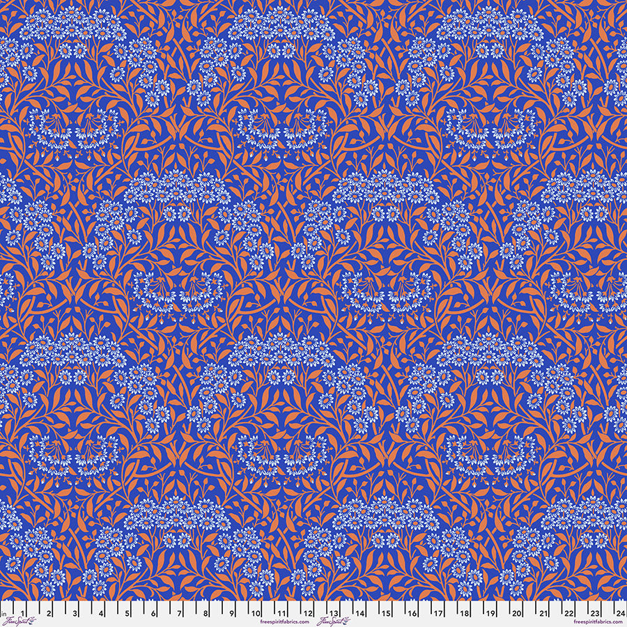 Michaelmas / Cobalt by Kaffe Fassett x William Morris & Co.