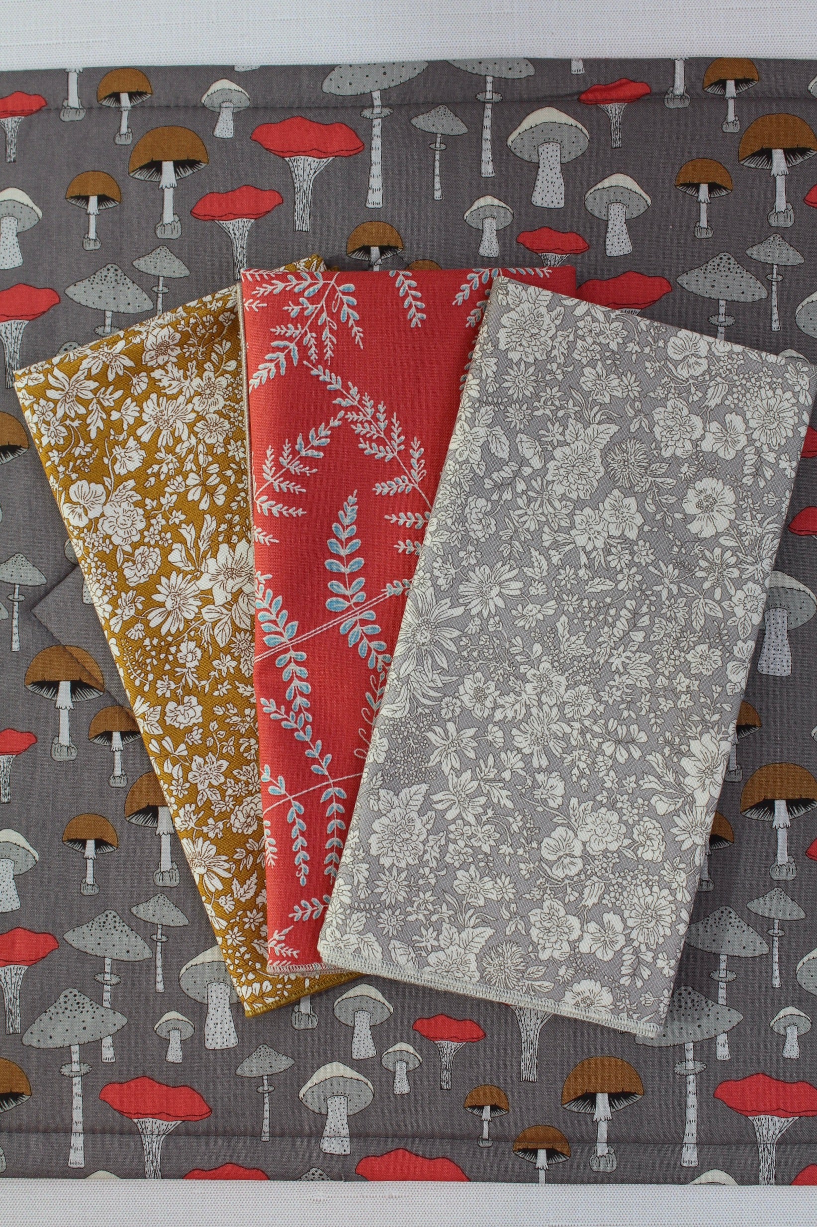 Morally Grey Mushrooms Placemats