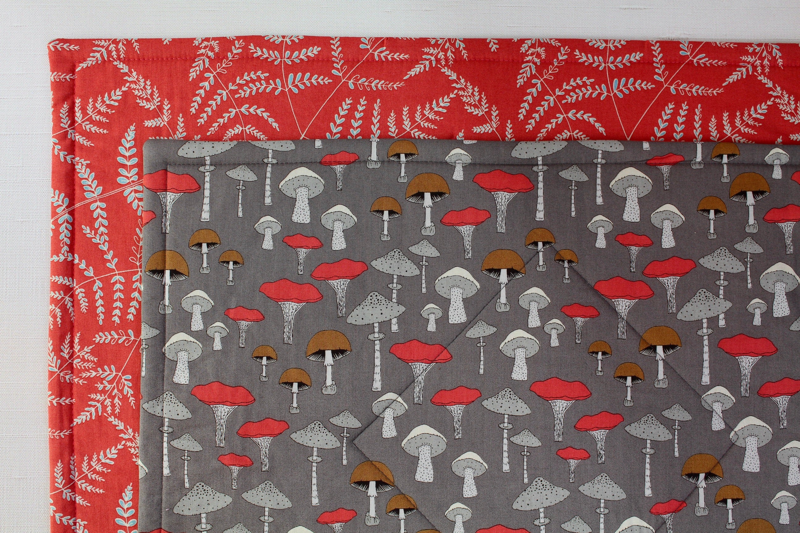 Morally Grey Mushrooms Placemats