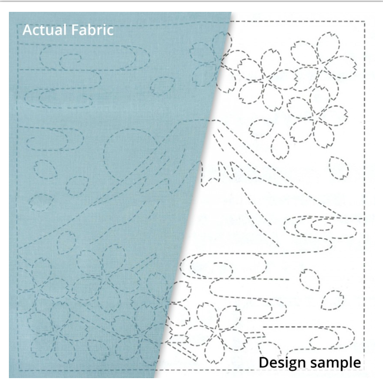 Mt. Fuji & Sakura Sashiko Sampler