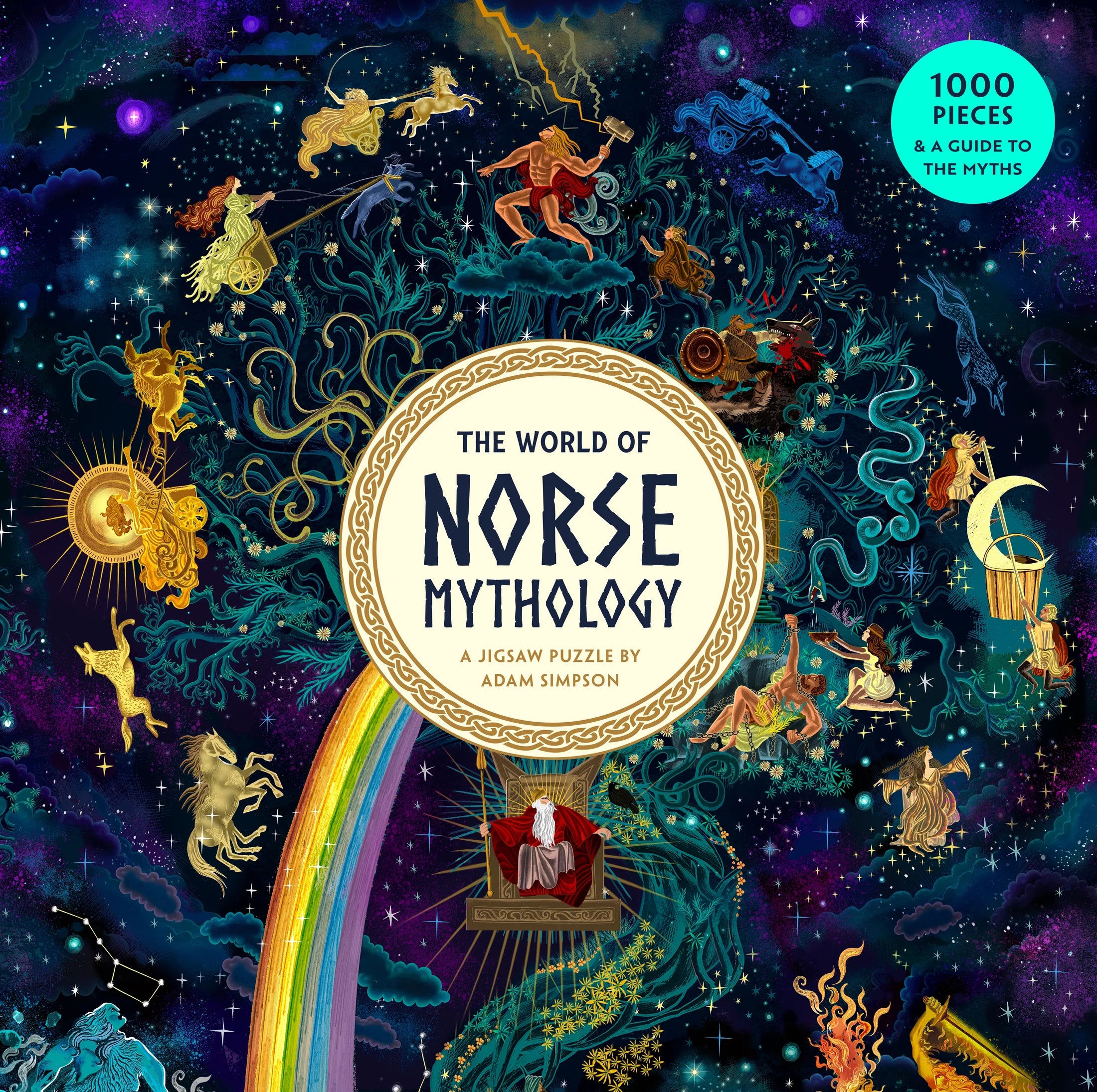World of Norse Mythology 1000 Piece Puzzle