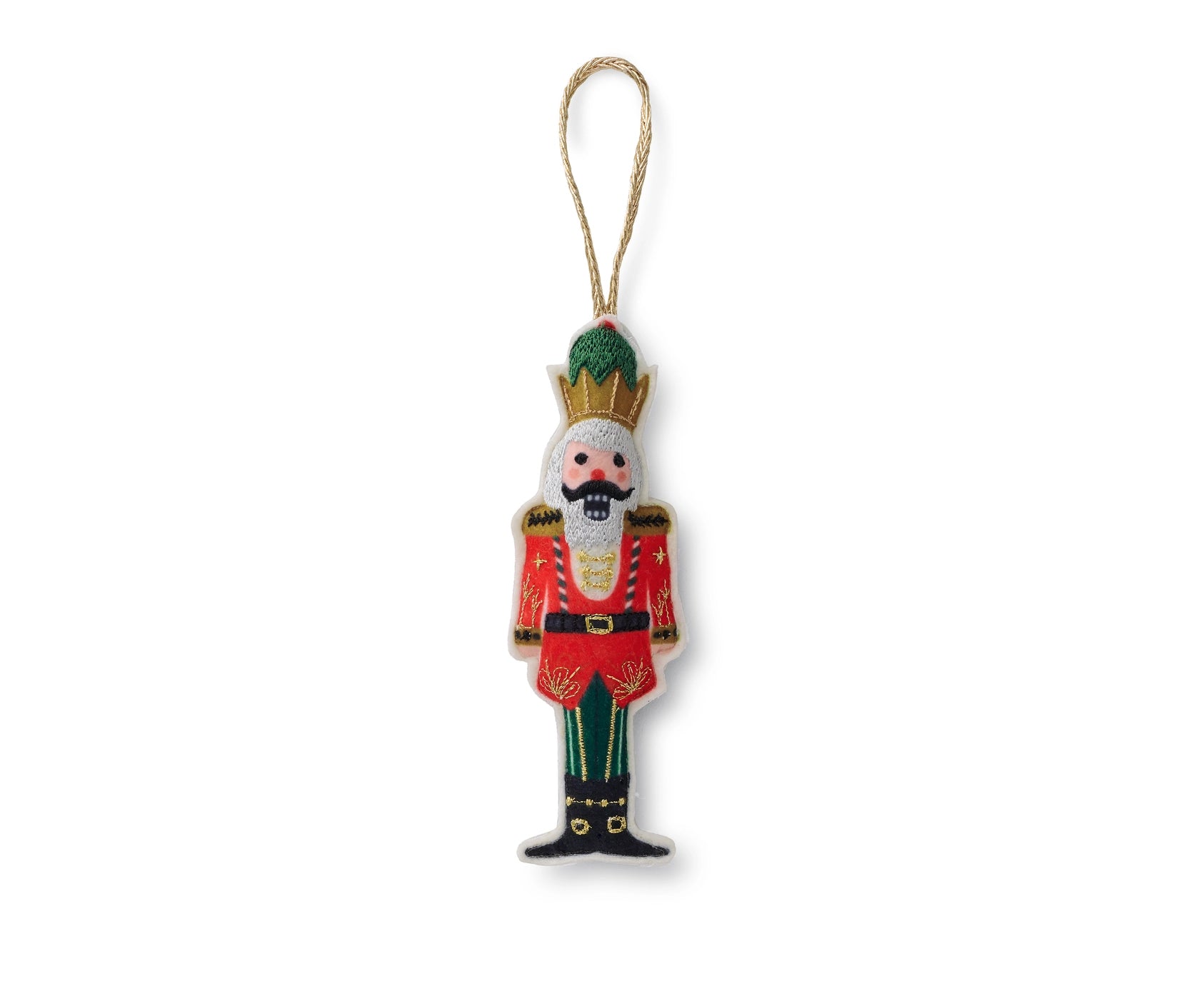 Nutcracker Set of 3 Felt Ornaments