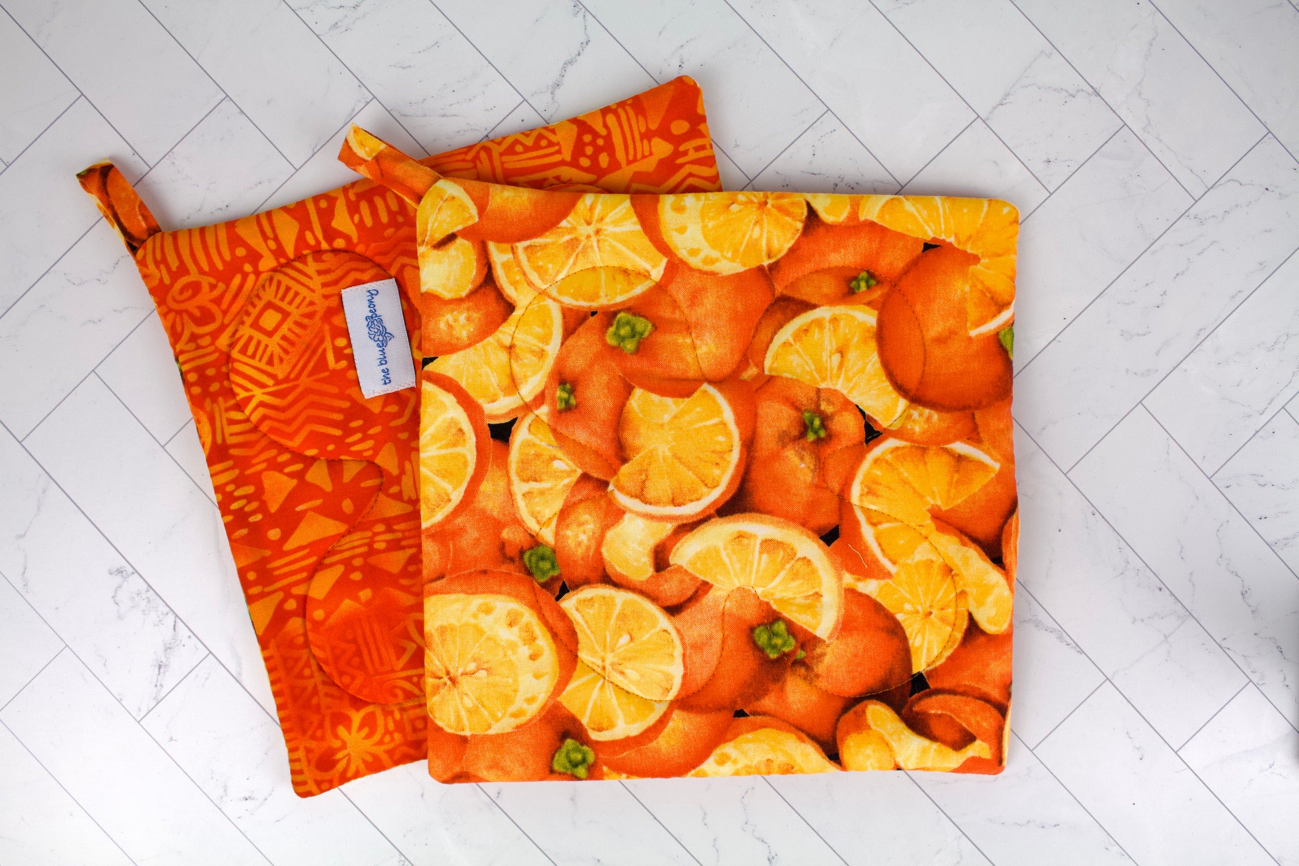 Orange Slices Potholder