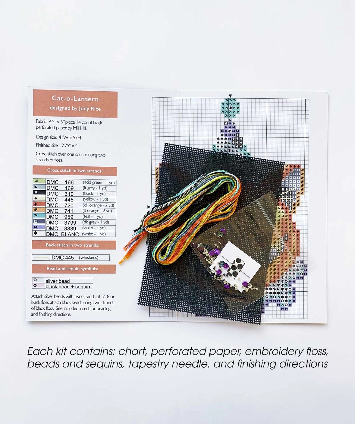 Nevermore - Cross Stitch Ornament Kit