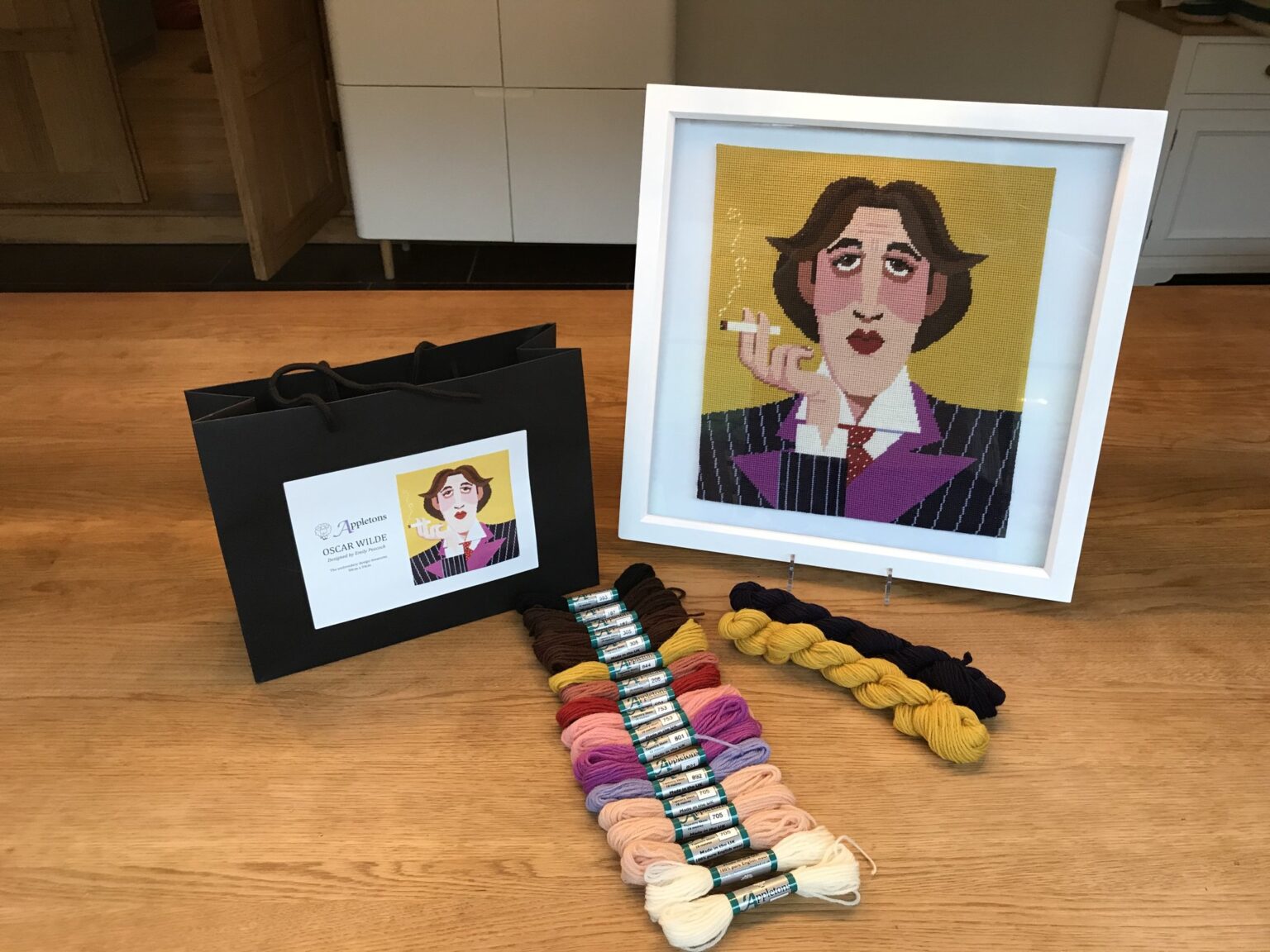 Oscar Wilde Needlepoint Kit