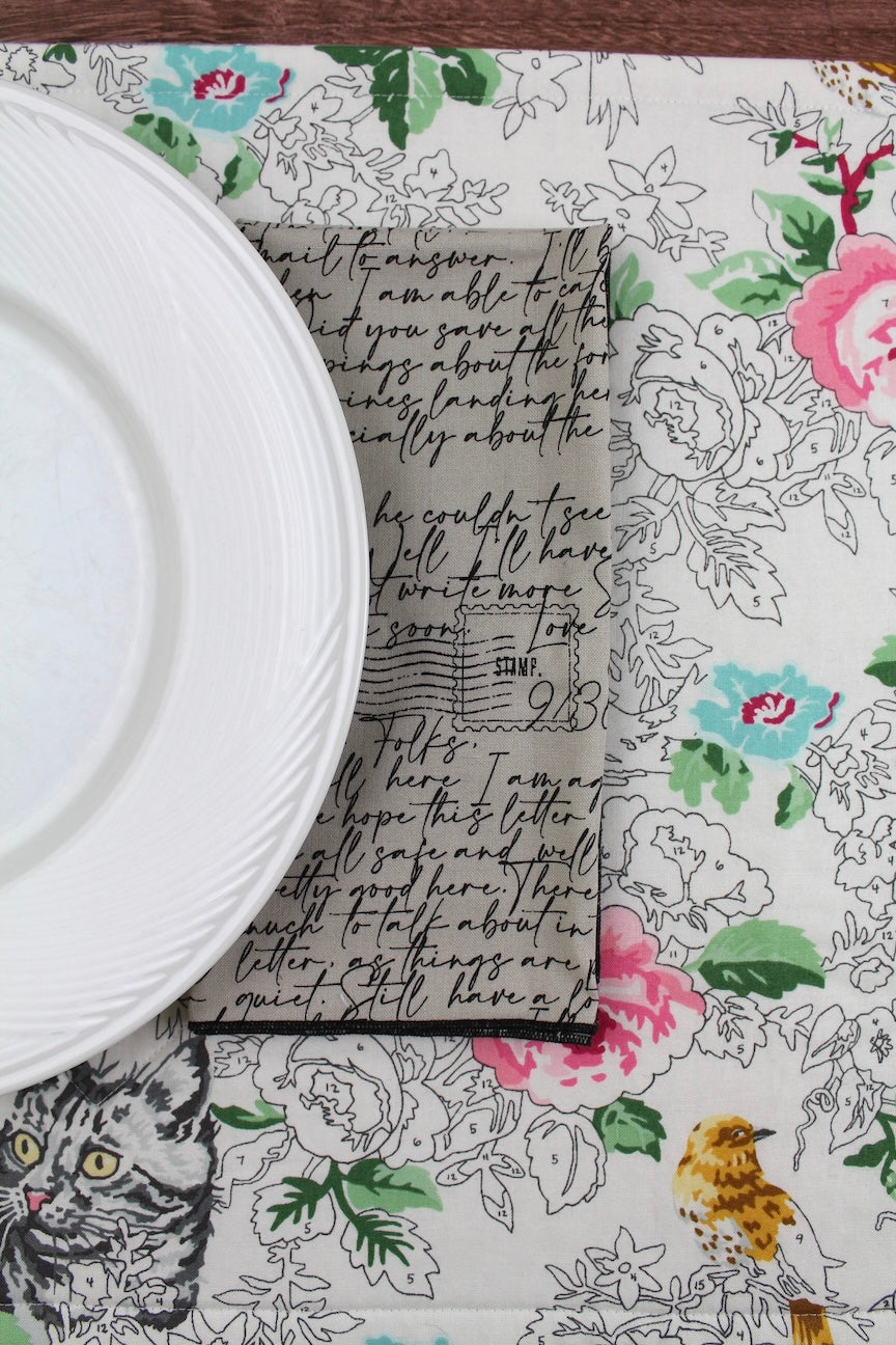 Paint by Number Placemats