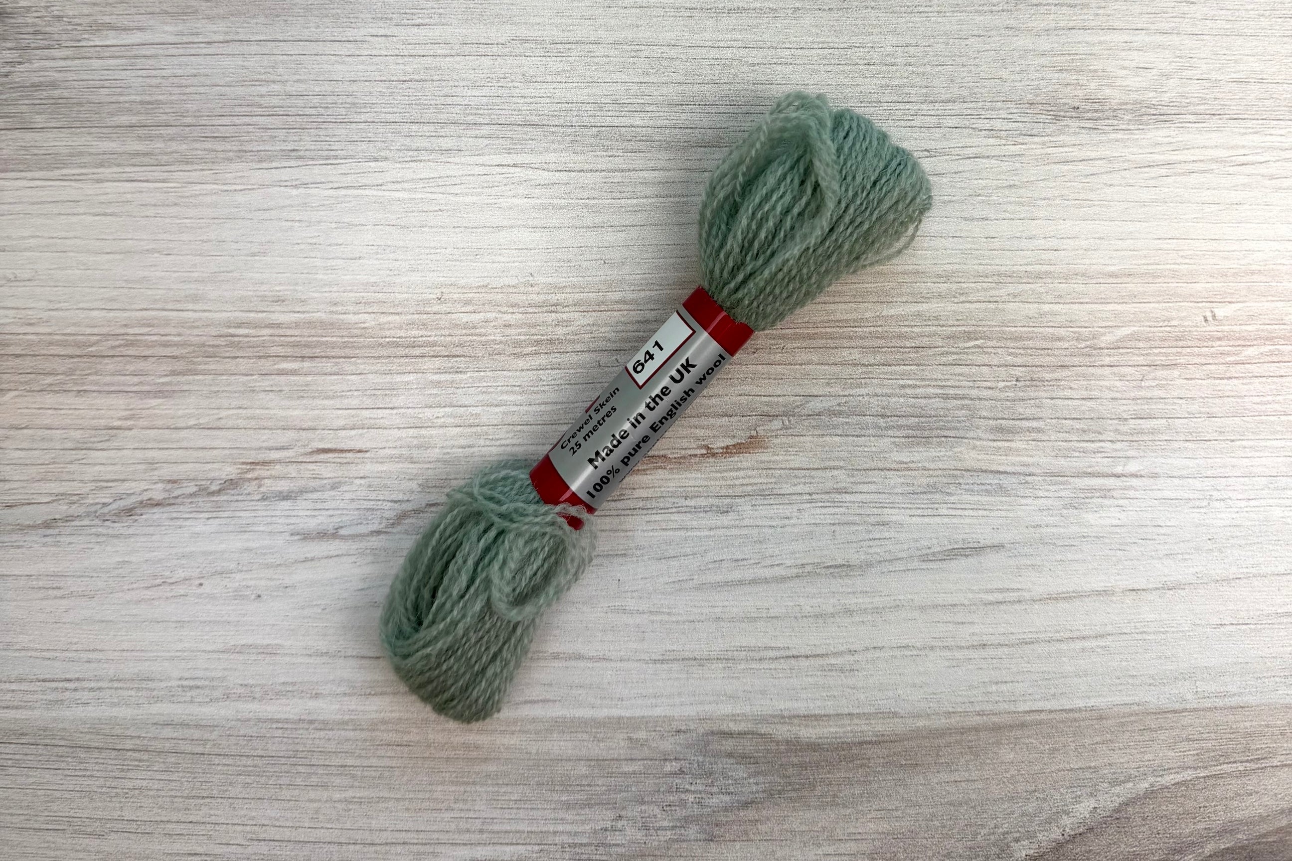 Individual Appletons Crewel Wool Skeins from the Peacock Blue Colorway