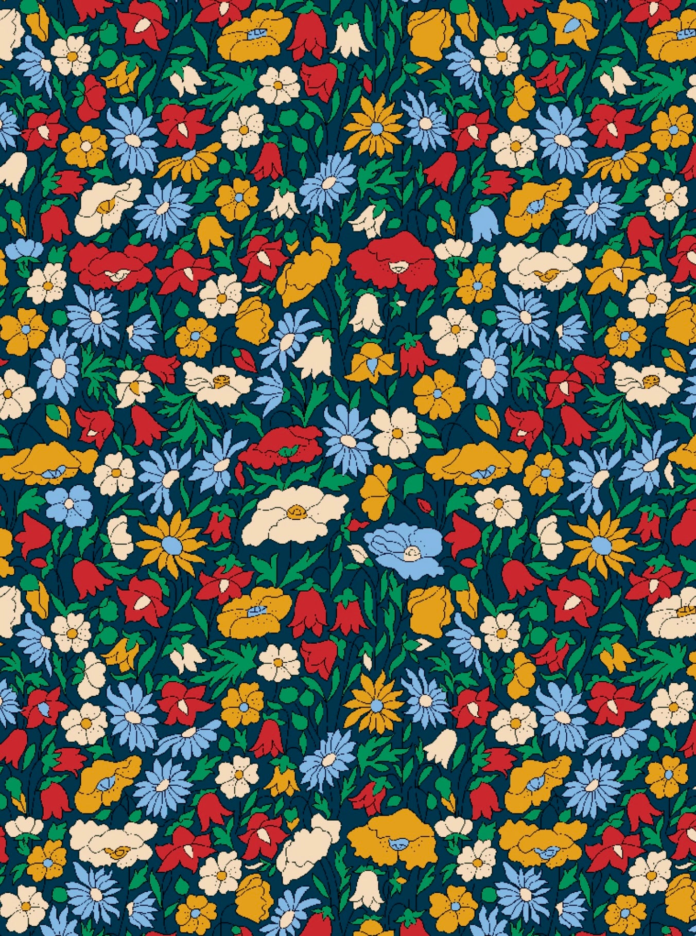 Petal & Daisy Liberty Tana Lawn™ Cotton