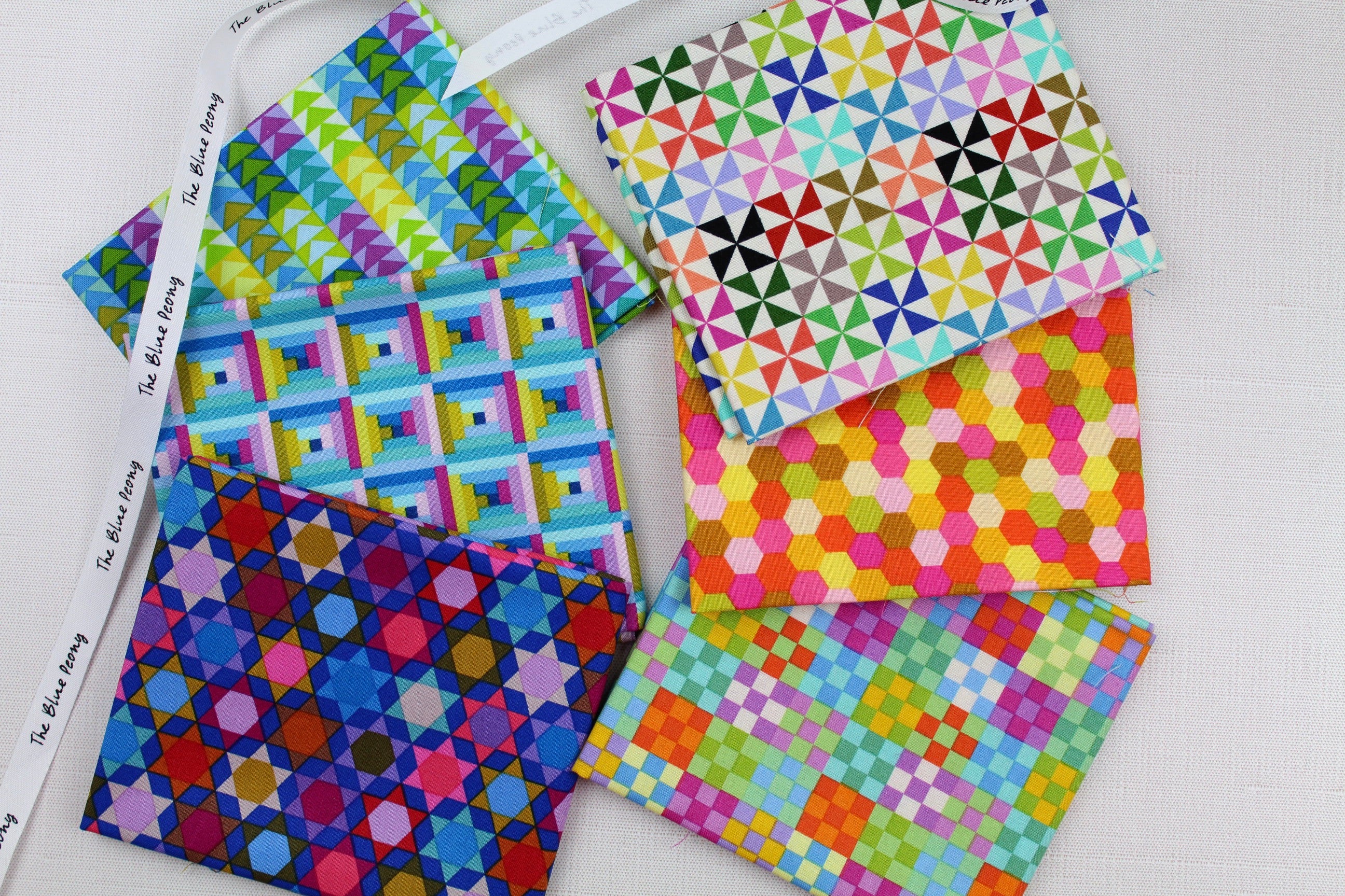 Piecework Fat Quarter Bundle in Cheery