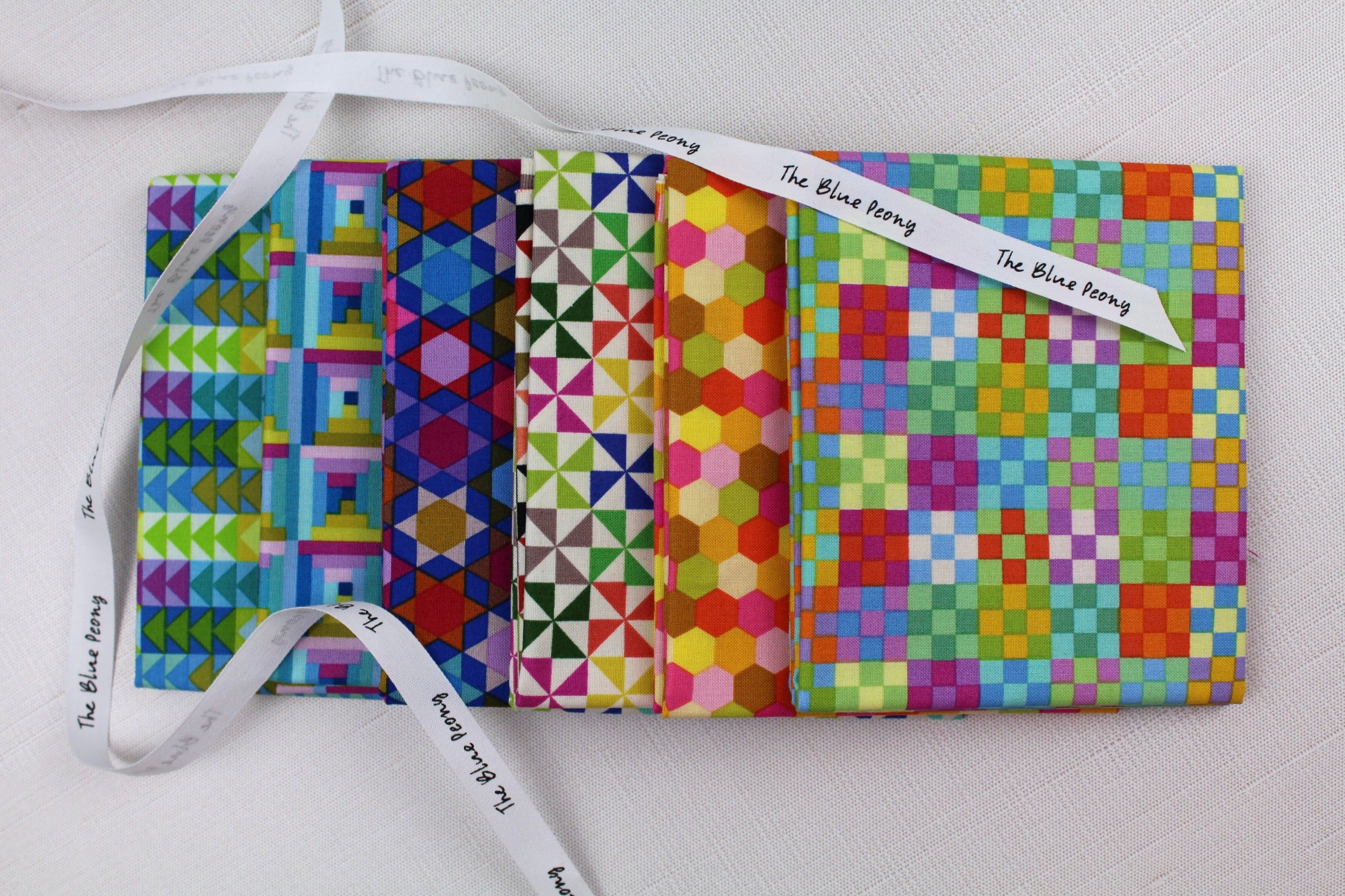 Piecework Fat Quarter Bundle in Cheery