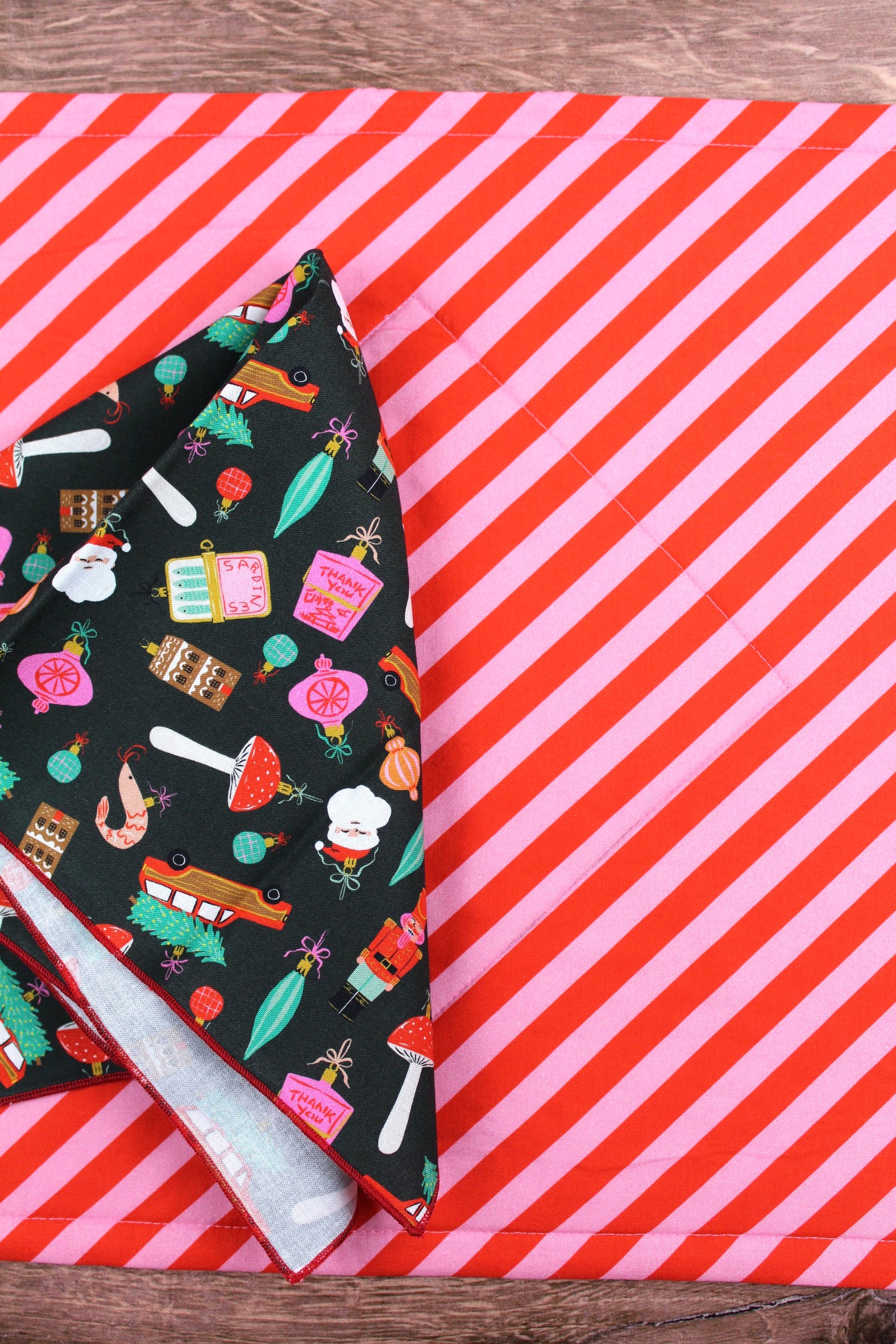 Pink Christmas Trees Placemats