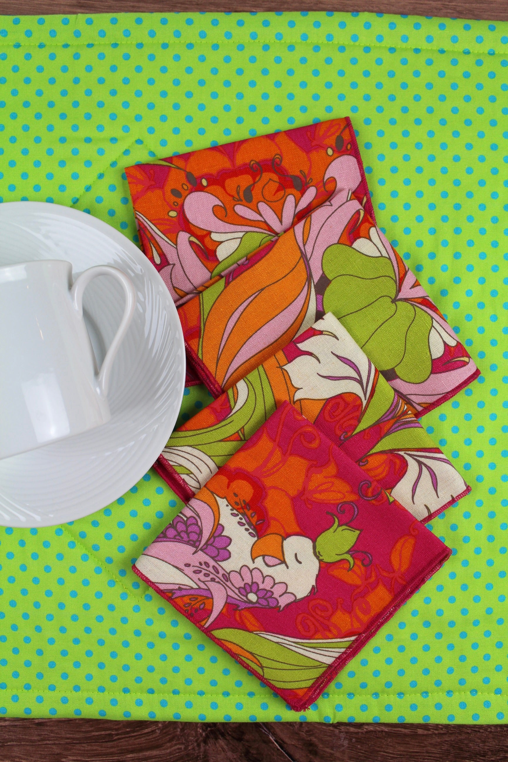 Pop Art Polka Dot Placemats