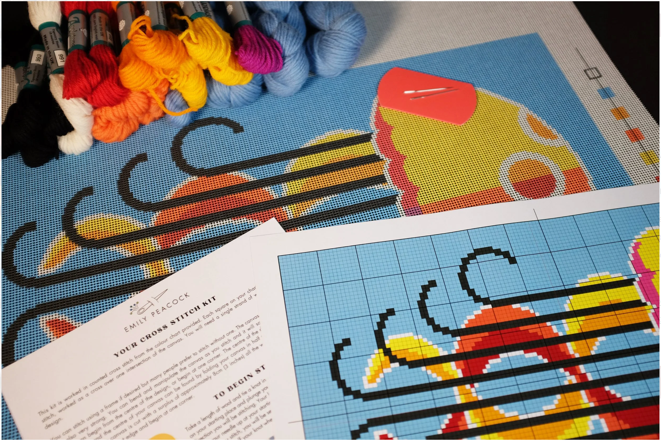 Rebecca The Jellyfish Needlepoint Kit