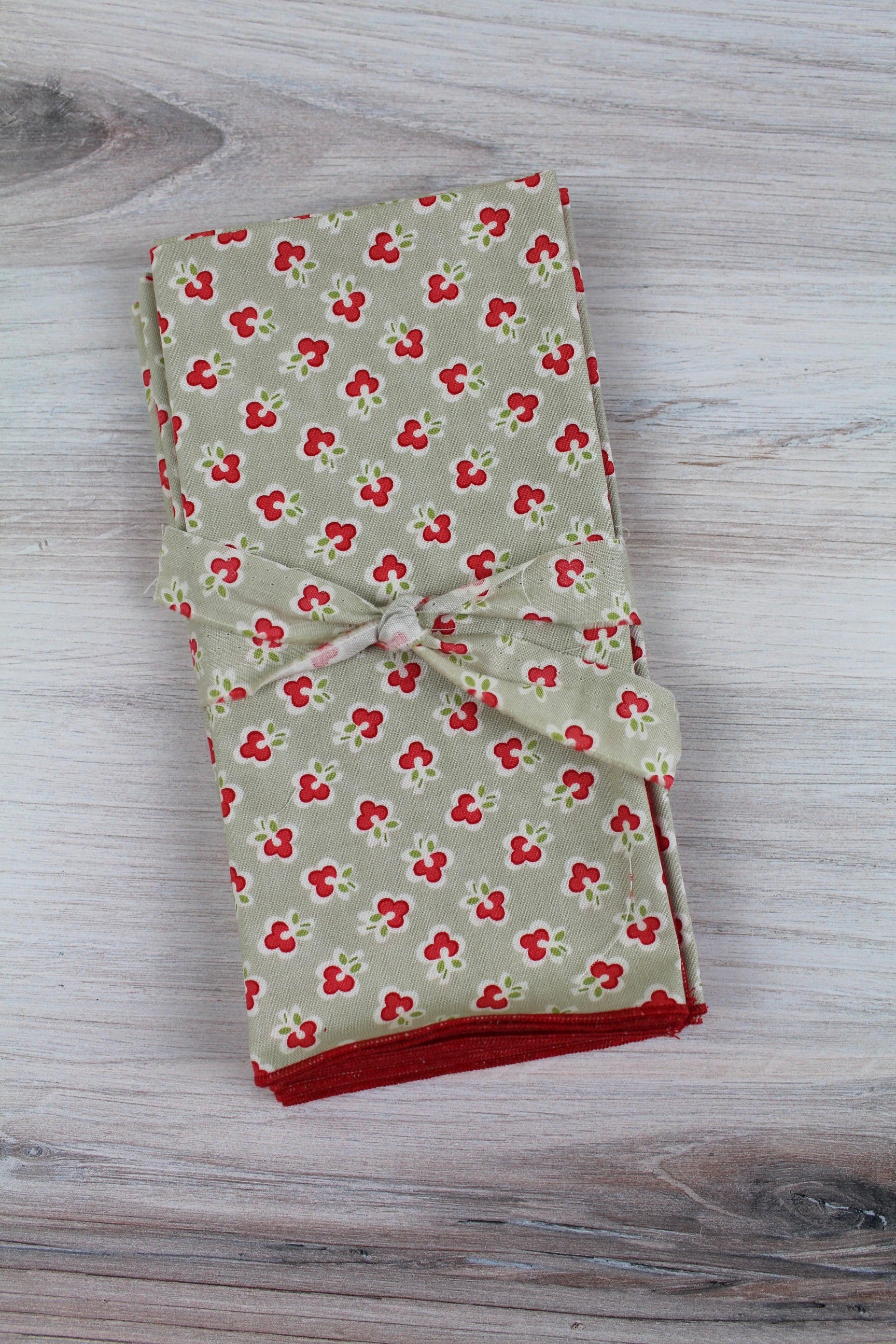 Red Blossoms Napkins