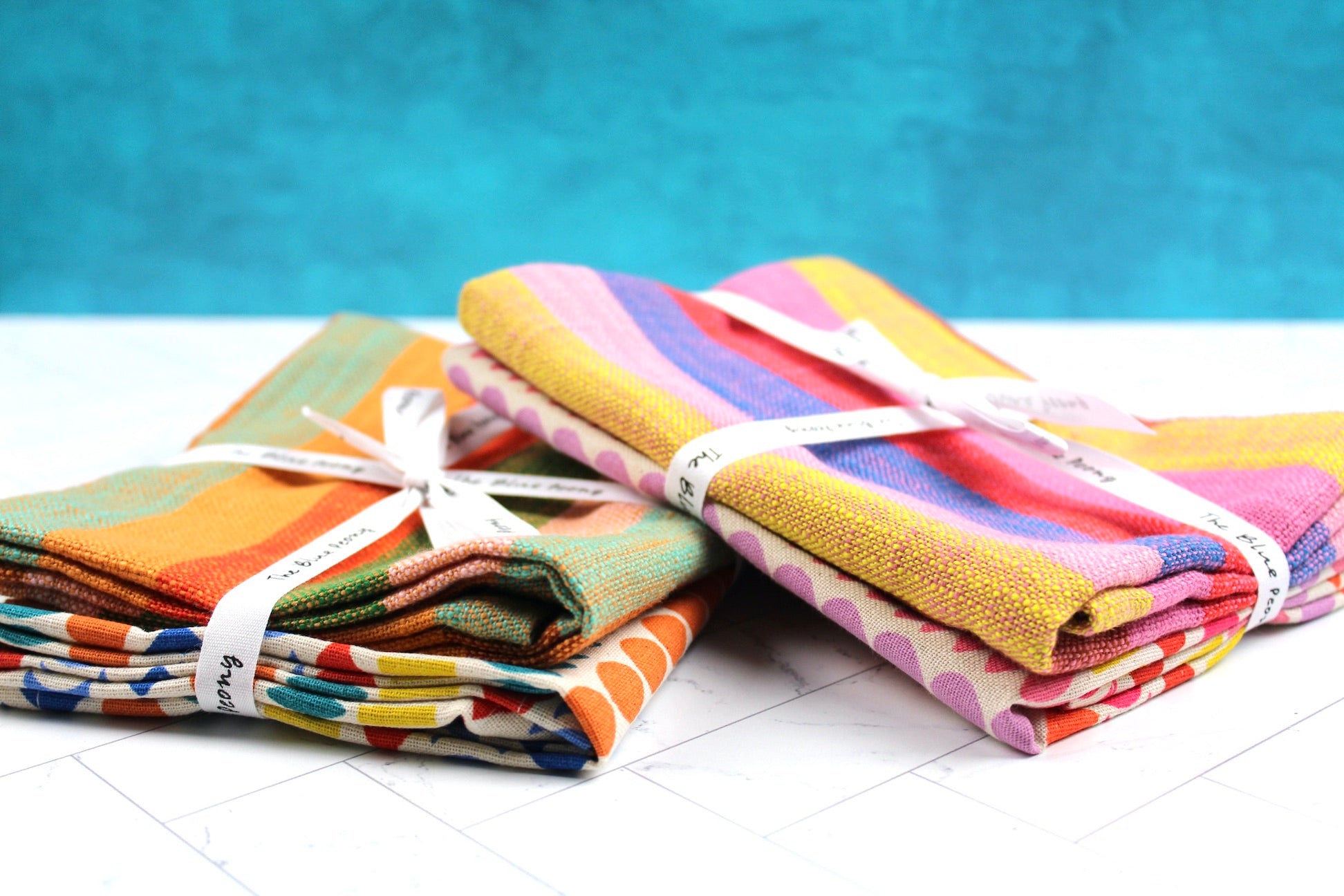 Ruby Star Dish Towel Set