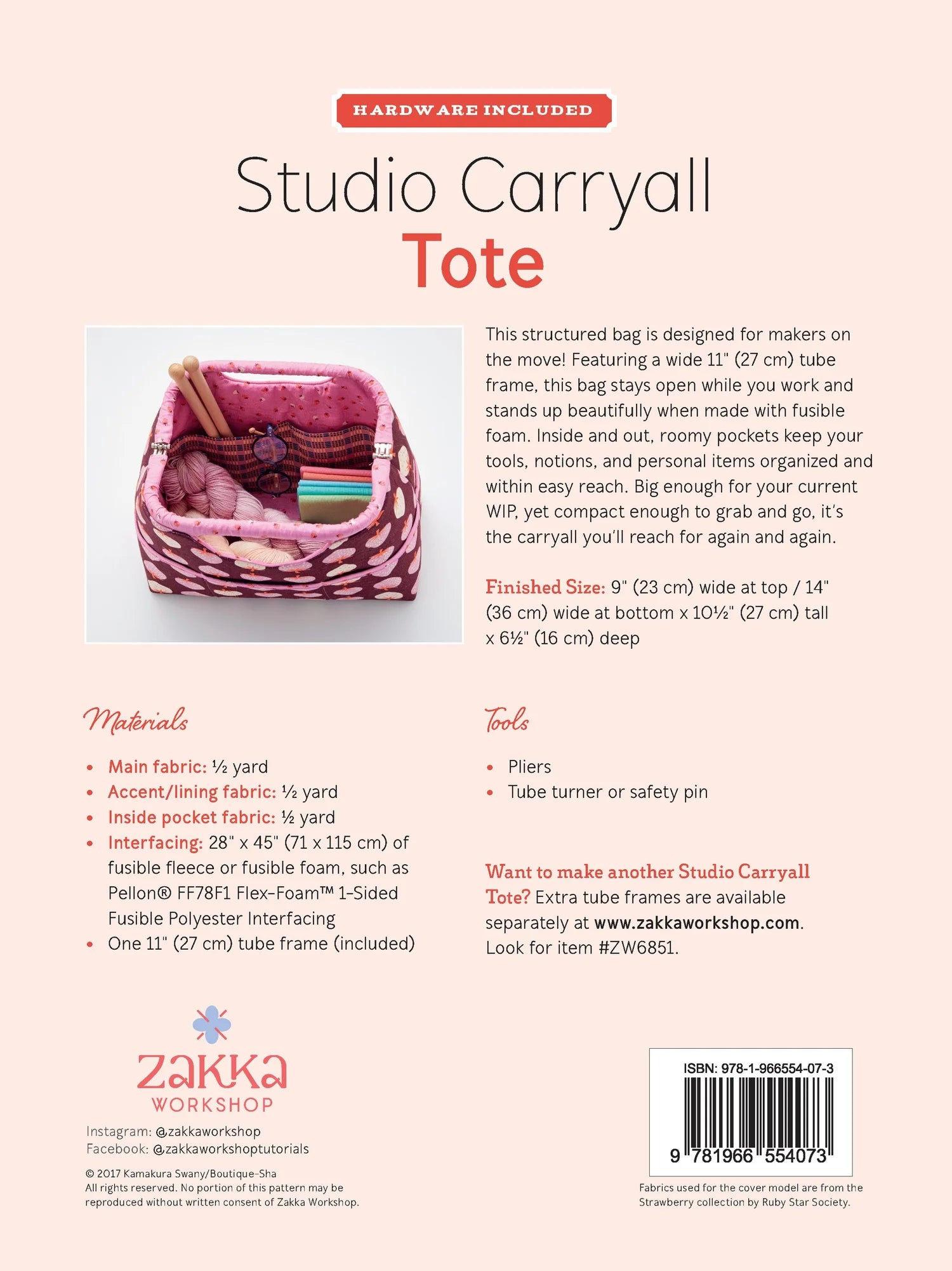 Studio Carryall Tote Kit