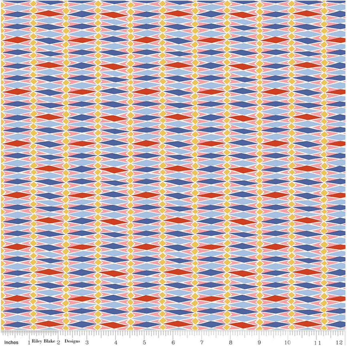 Fairground Stripe (A) by Liberty Fabrics