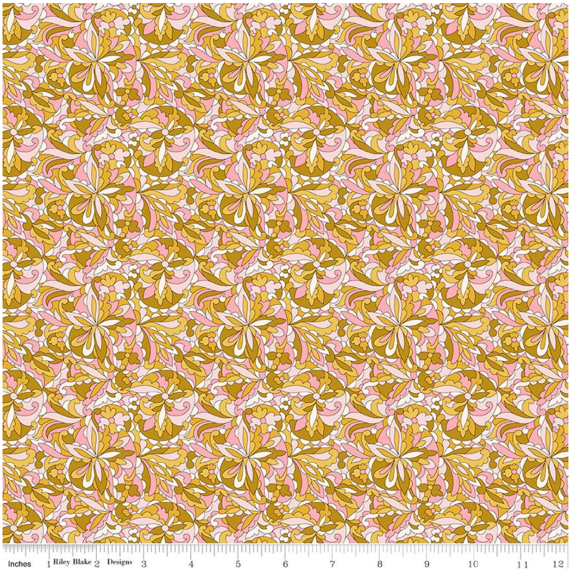 Swirling Kaleidoscope (D) by Liberty Fabrics