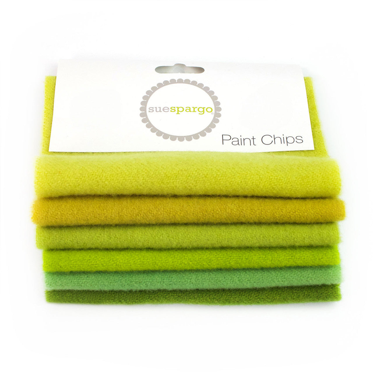 Green Paint Chips Wool Bundle by Sue Spargo
