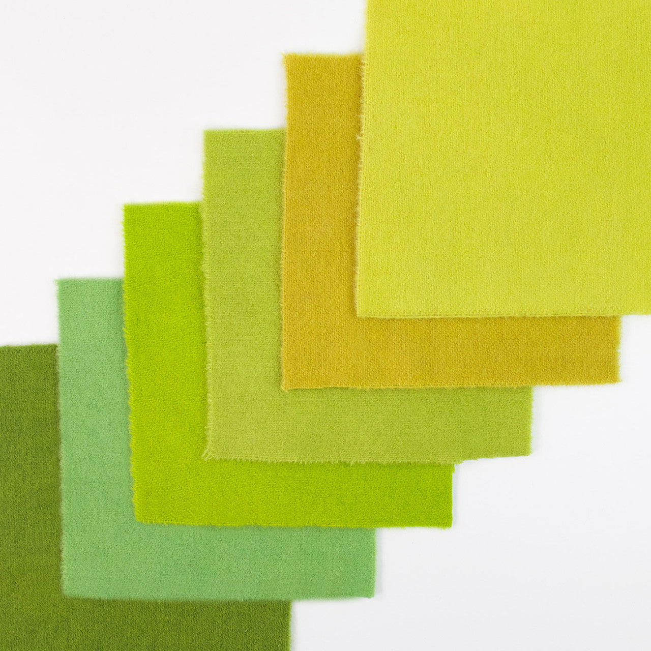 Green Paint Chips Wool Bundle by Sue Spargo