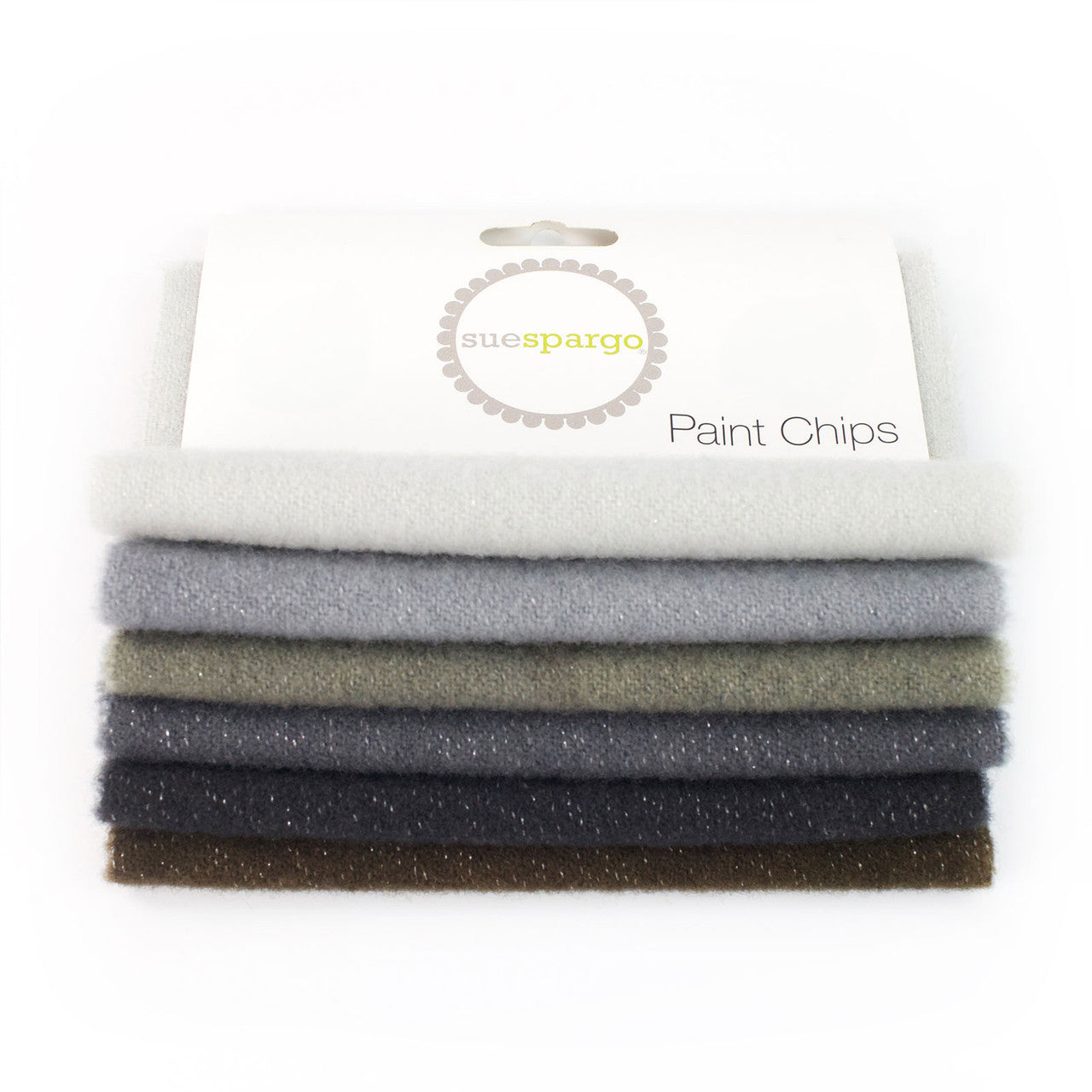 Grey Sparkle Paint Chips Wool Bundle by Sue Spargo