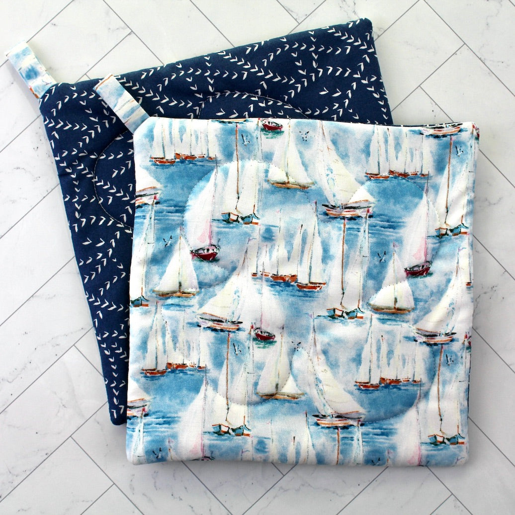 Sail Away Potholder