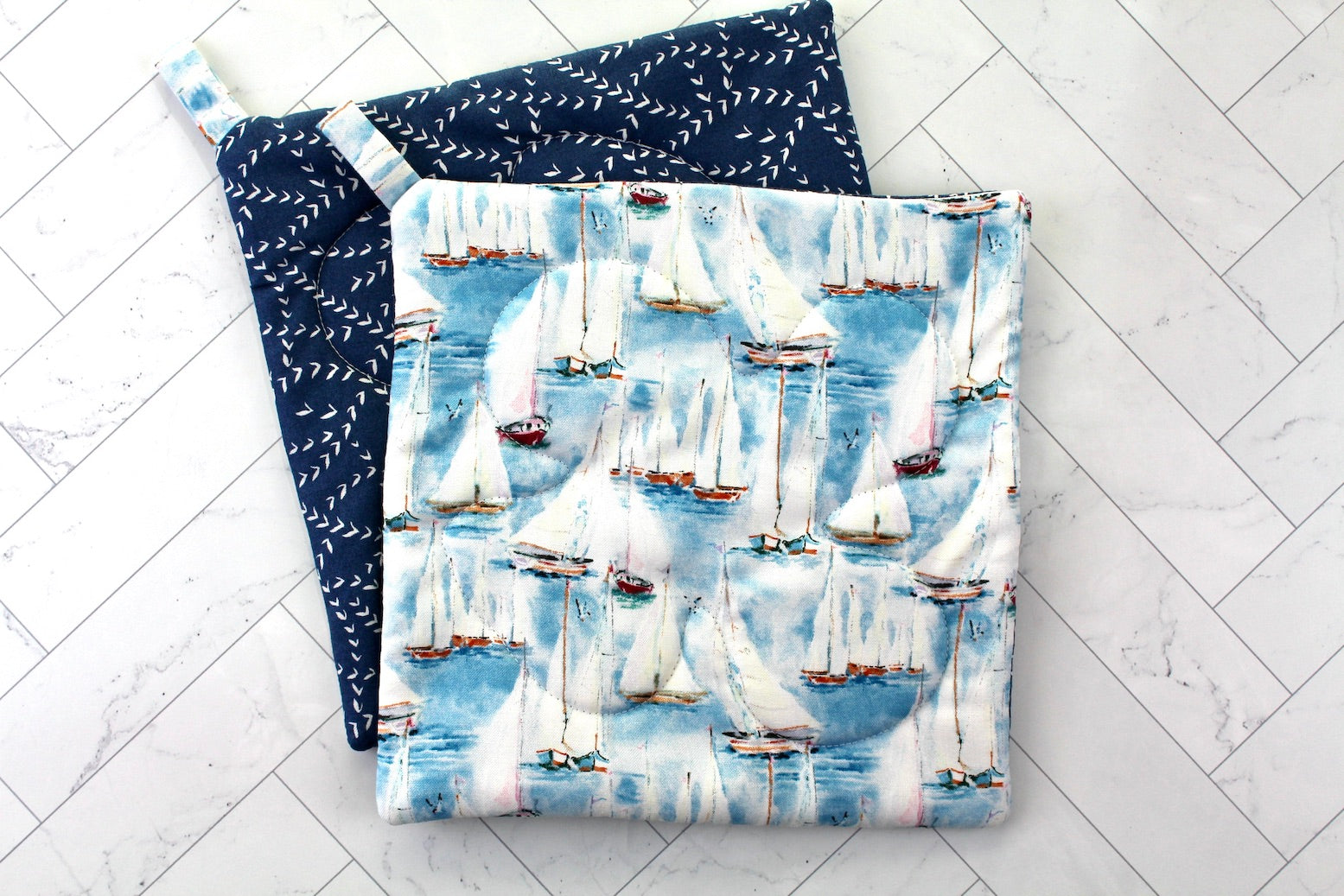 Sail Away Potholder
