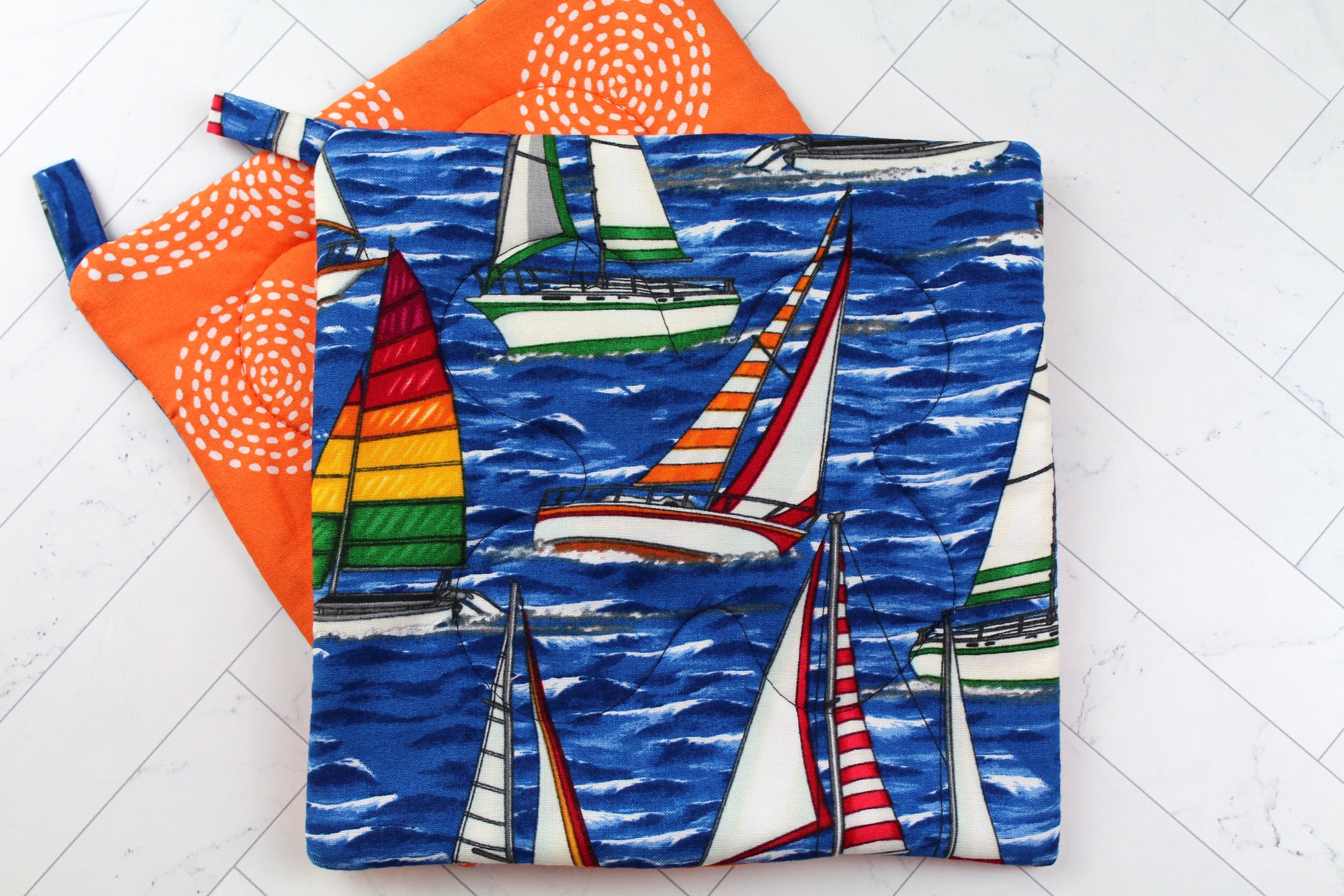 Sail Parade Potholder