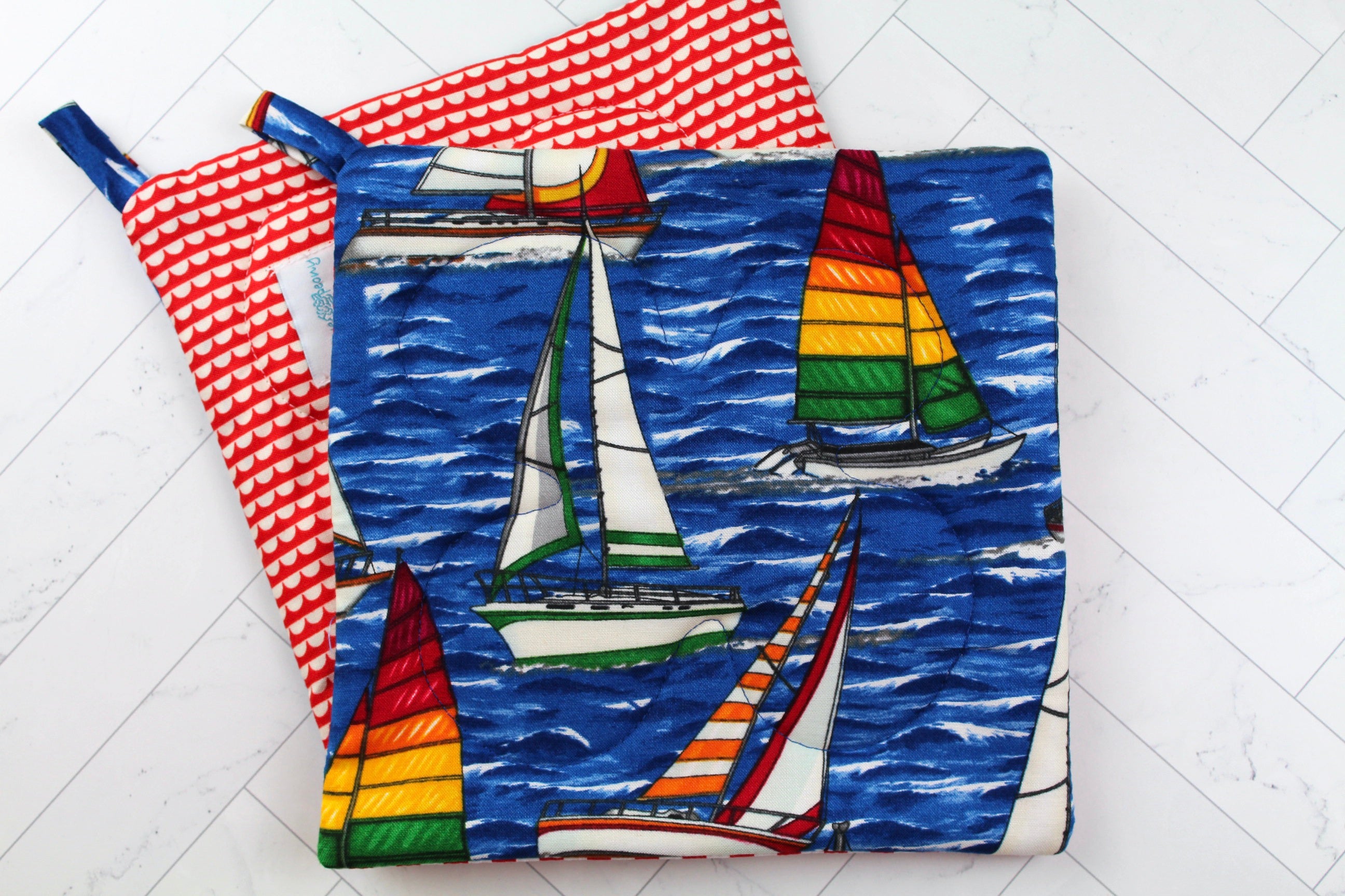 Sail Parade Potholder