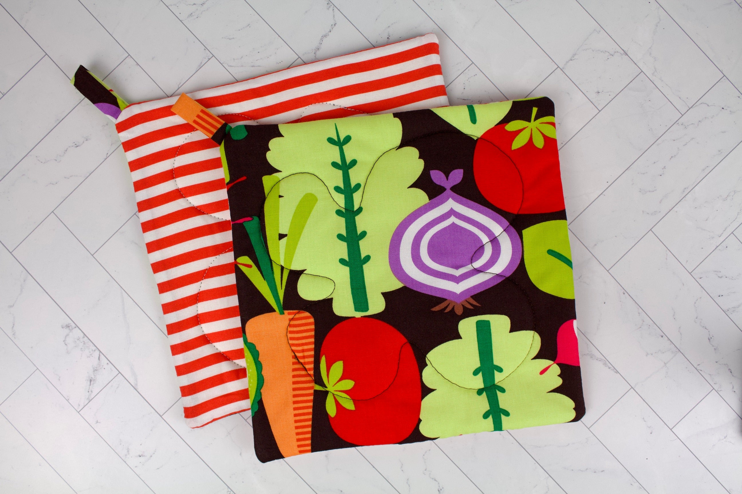 Salad Time Potholder