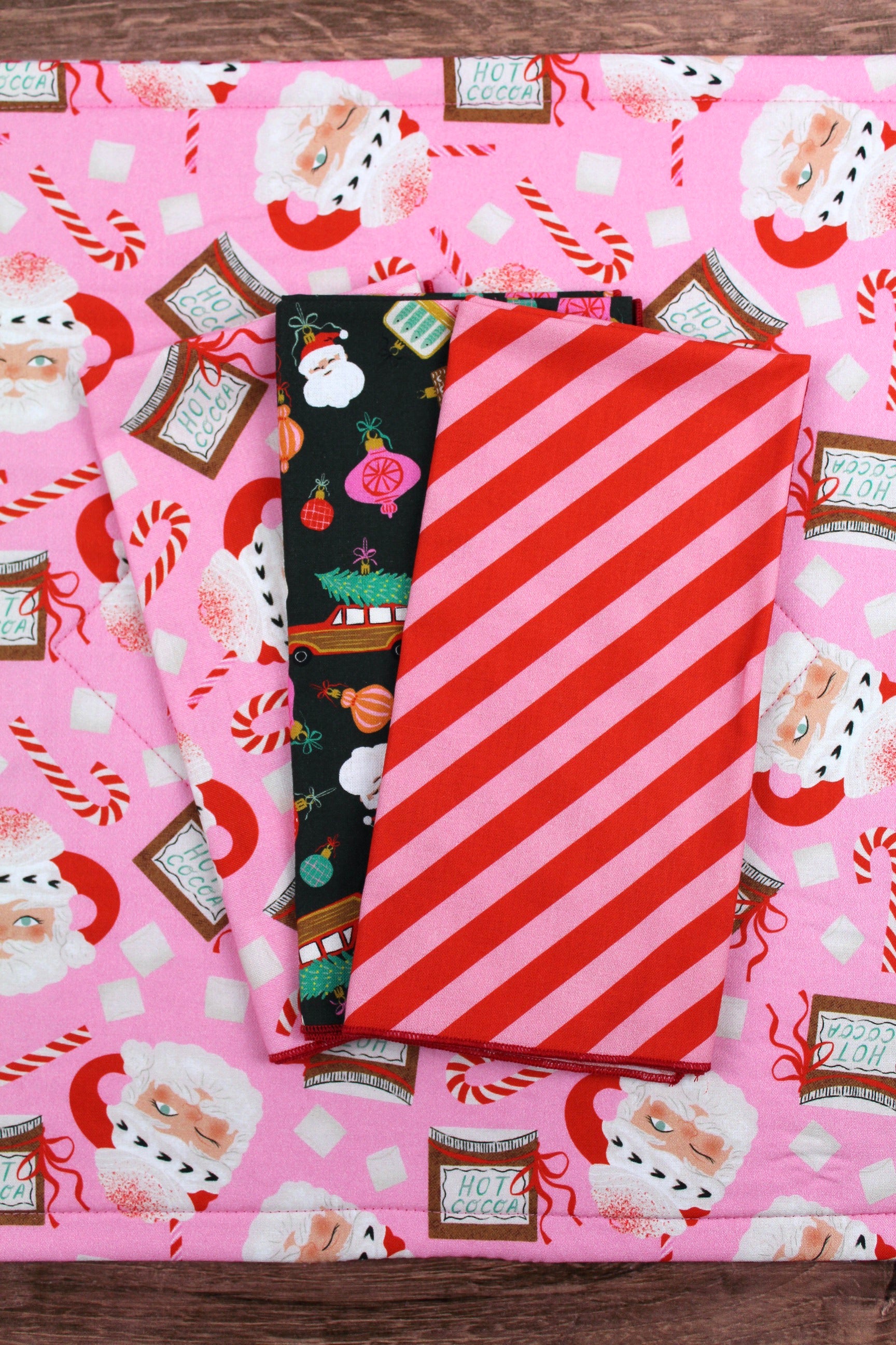 Santa Mug Christmas Placemats