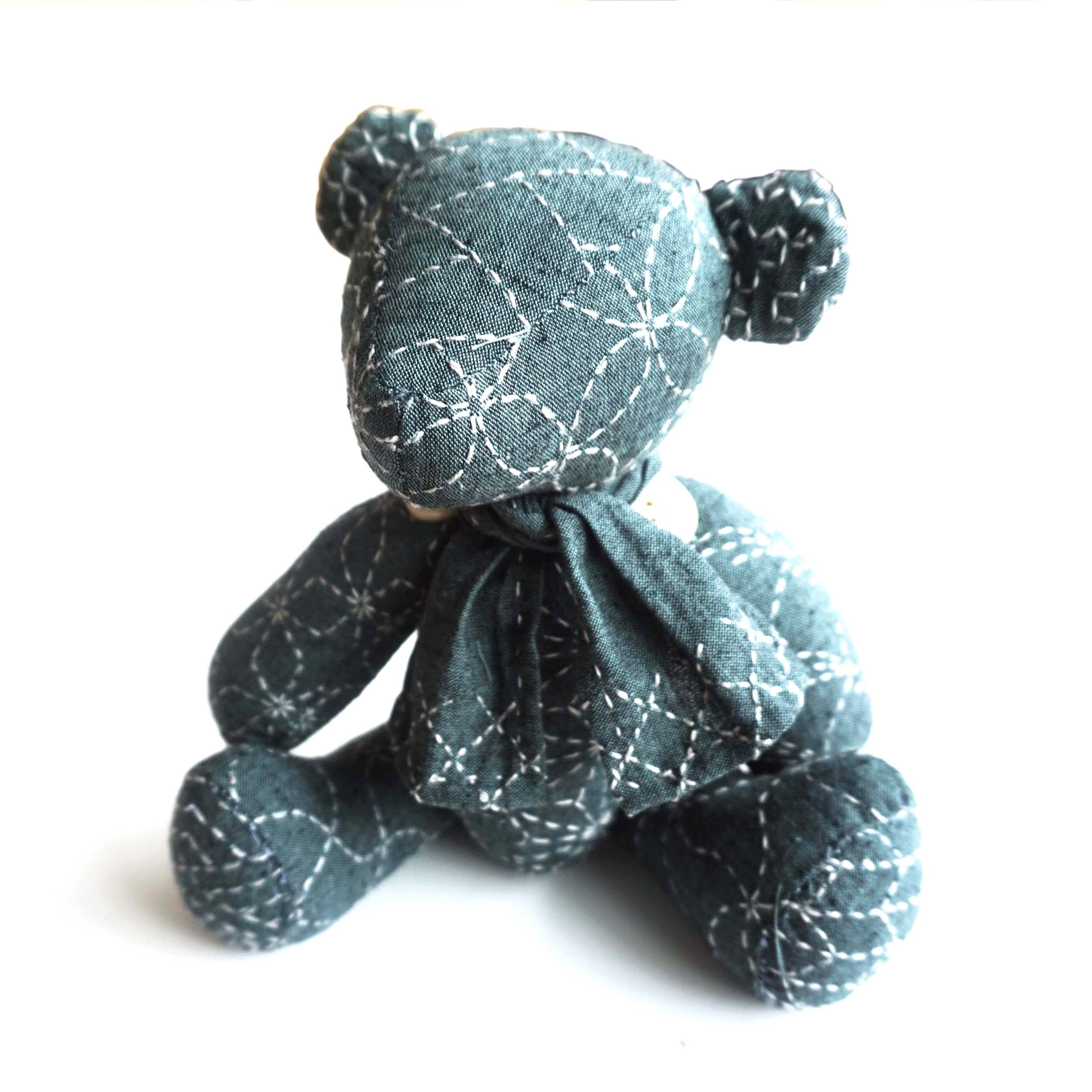 Sashiko Teddy Bear Sampler