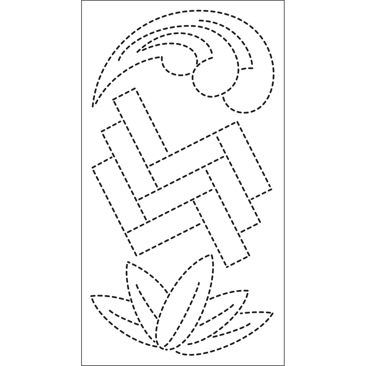 Sashiko Stencils: Borders & Classic Motifs