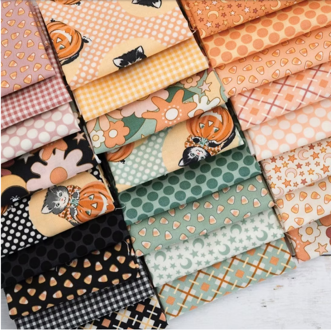 Kitty Corn by Urban Chiks / Fat Quarter Bundle