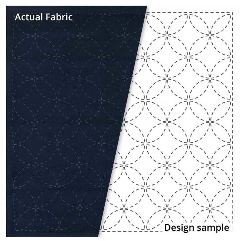 Shippo-Tsunagi Sashiko Sampler