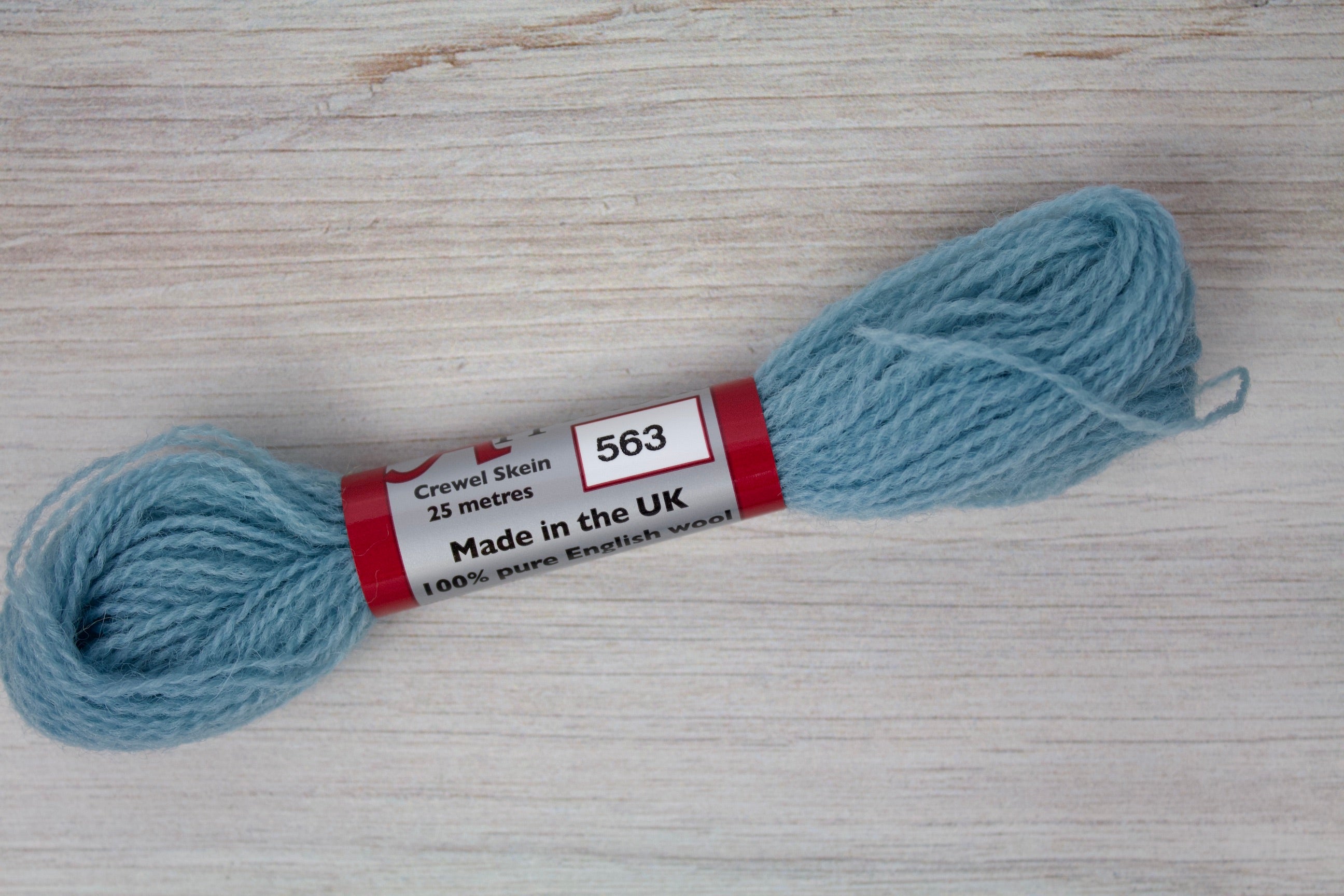 Individual Appletons Crewel Wool Skeins from the Sky Blue Colorway