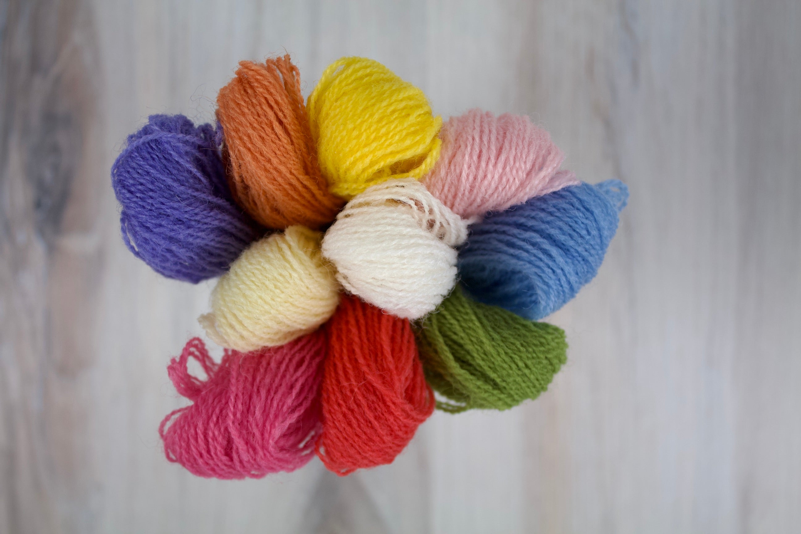 Spring - 10 Skein Color Range of Appletons Crewel Wool