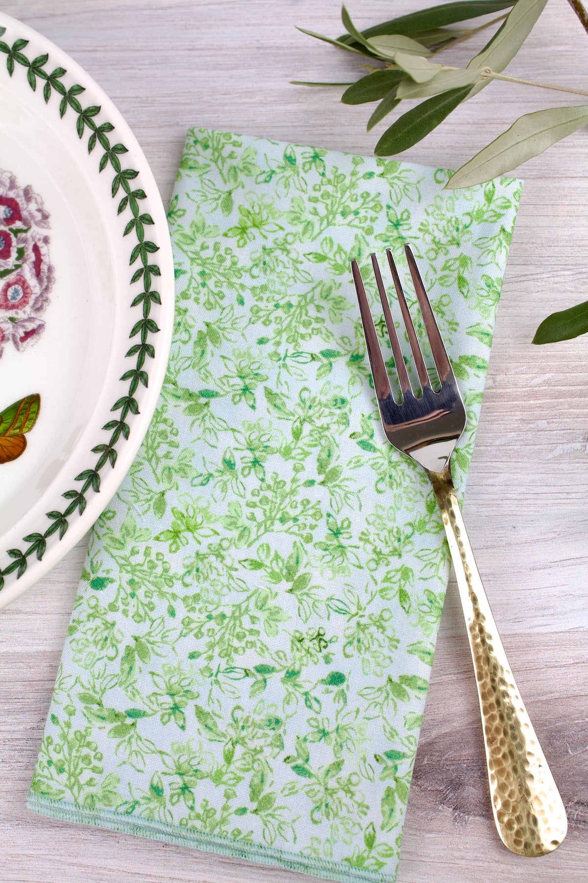 Spring Song Napkins — The Blue Peony