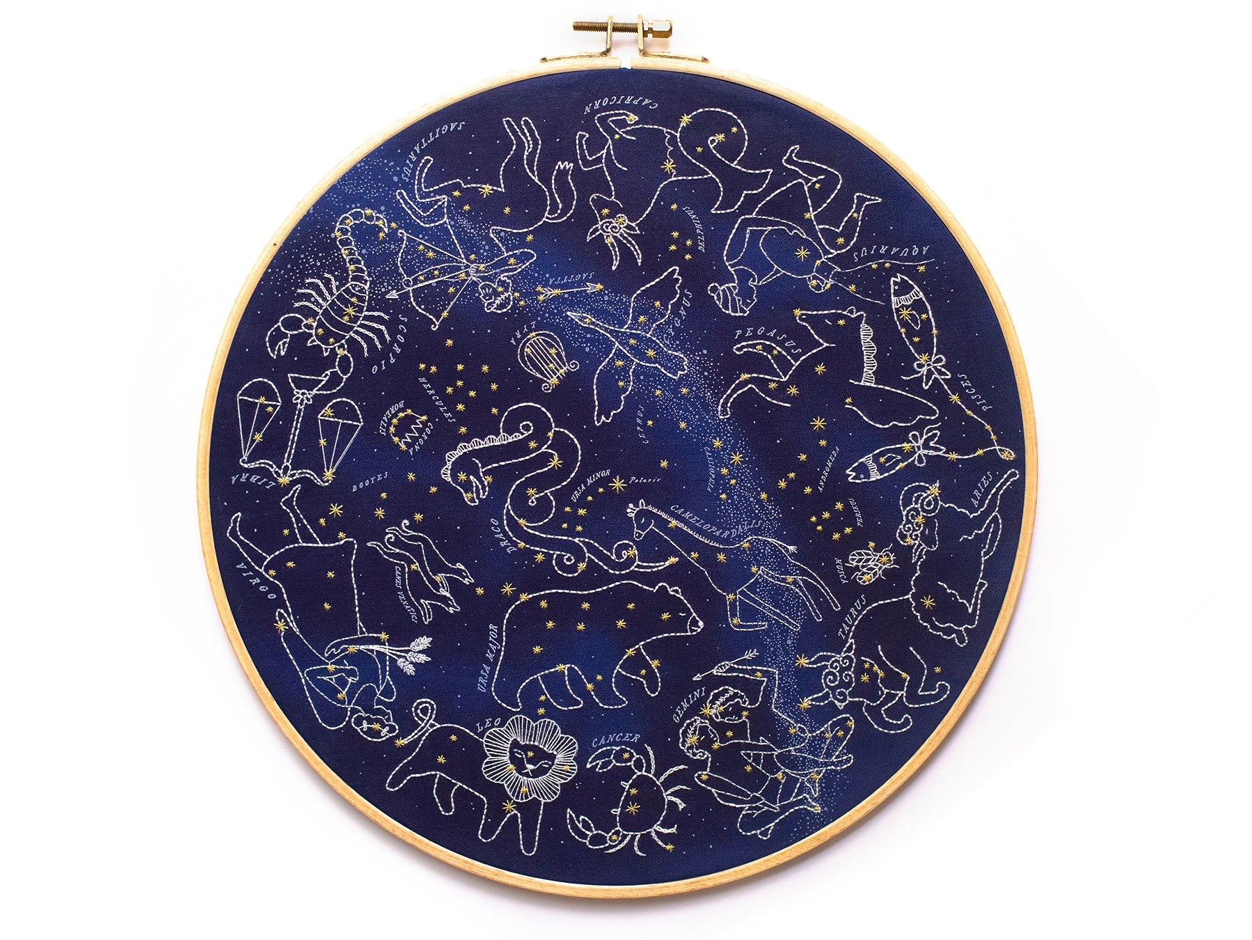 Star Map Embroidery Kit