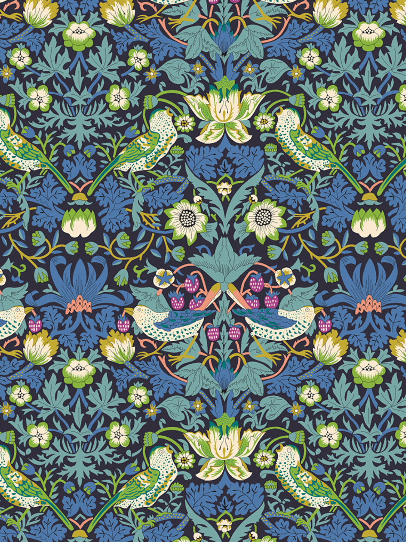 Strawberry Thief Liberty Tana Lawn™ Cotton (J)