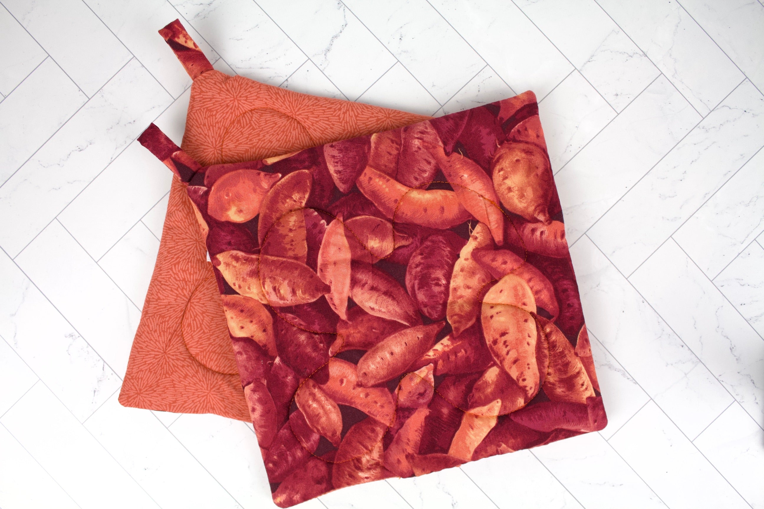 Sweet Potatoes Potholder