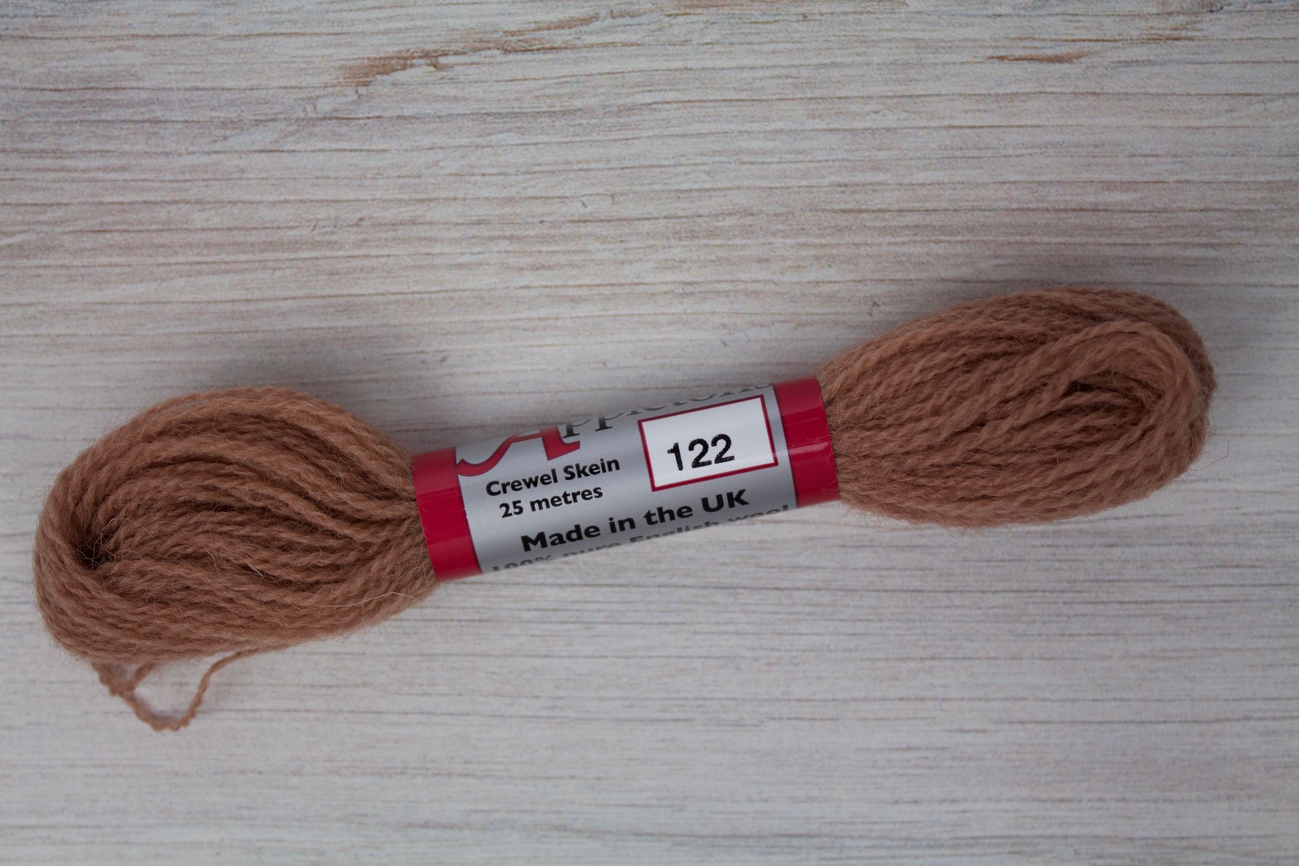 Individual Appletons Crewel Wool Skeins from the Terra Cotta Colorway