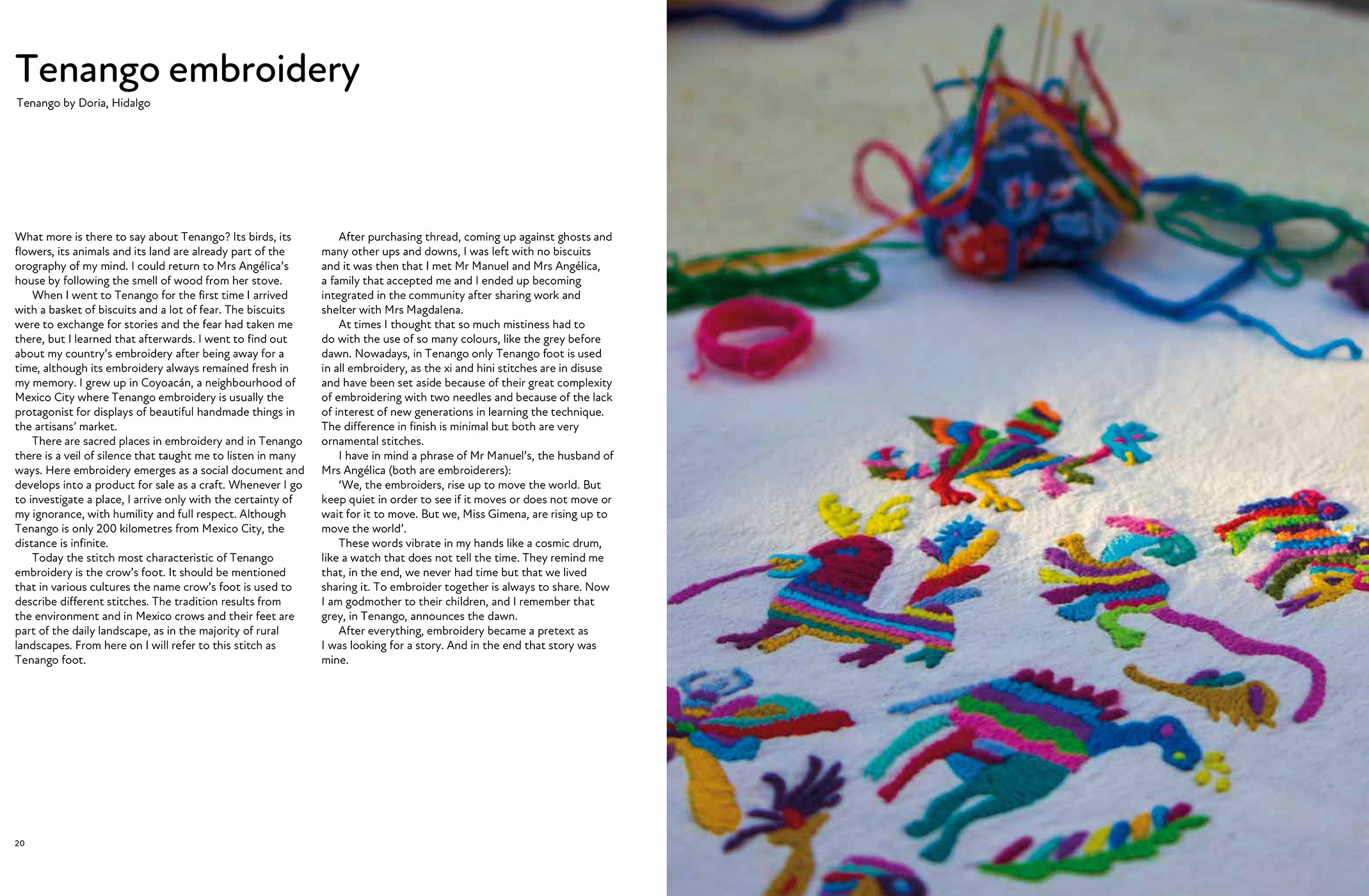 The Embroidery of Mexico