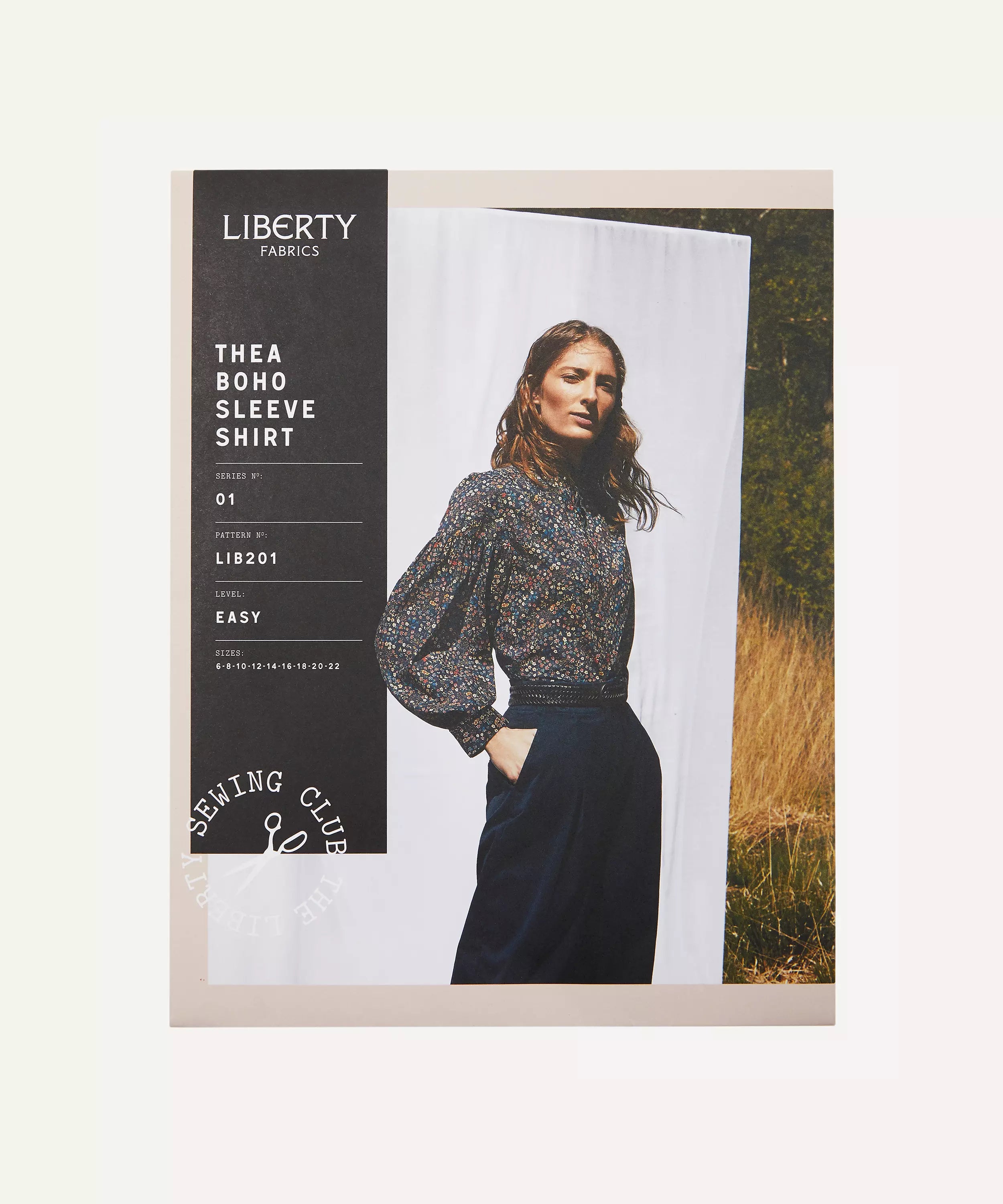 Thea Boho Sleeve Shirt Liberty Sewing Pattern