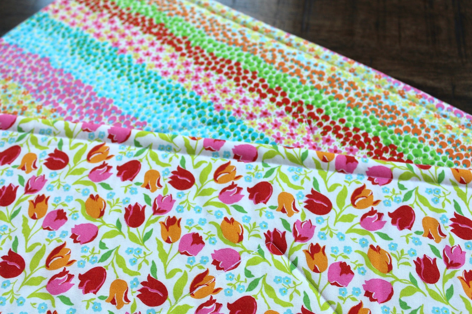 Tulip Triumph Placemats (Liberty of London Fabric)