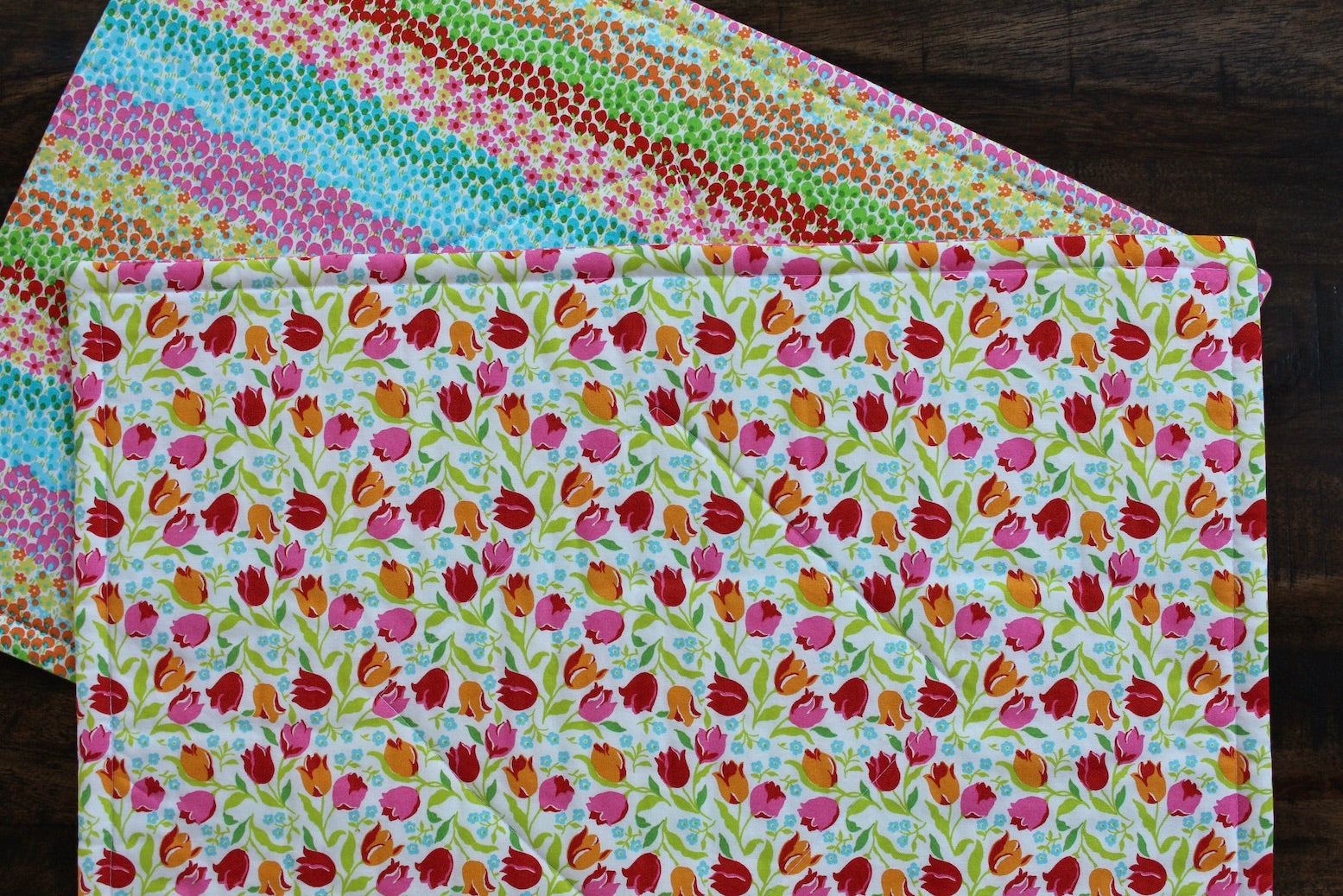Tulip Triumph Placemats (Liberty of London Fabric)