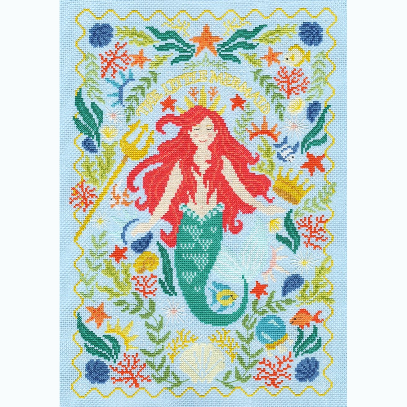 Under the Sea (Little Mermaid) Cross Stitch Kit