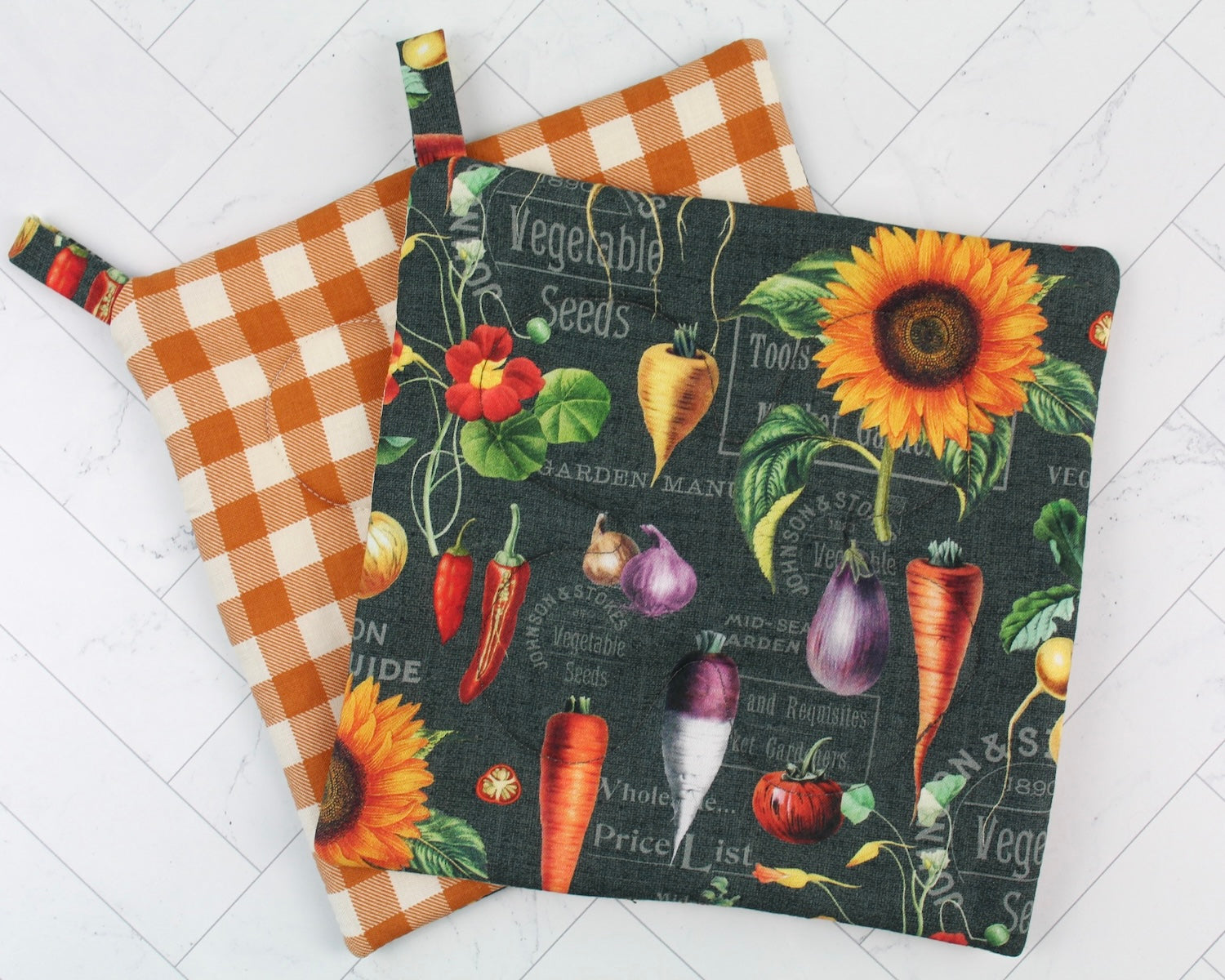 Vegetable Garden Potholder